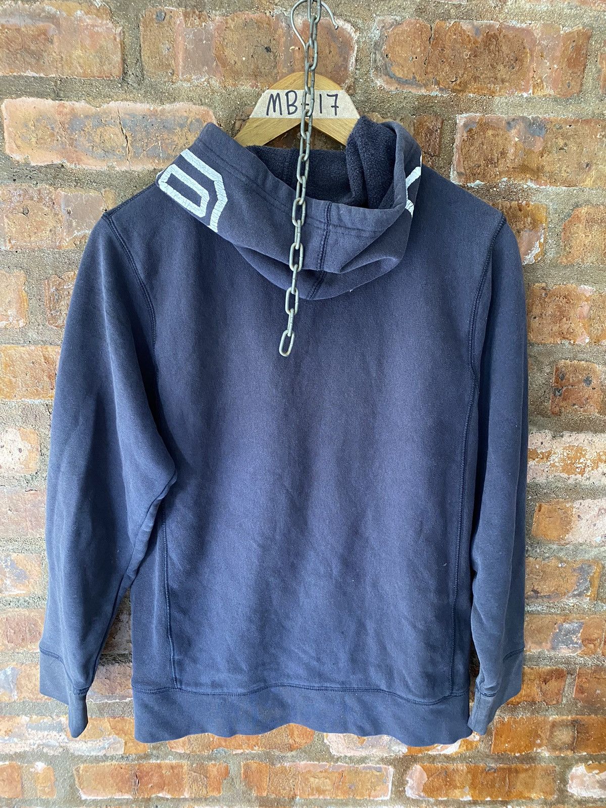 Stussy 2000s Stussy Arch Center Zipper sun fading hoodie Size US M / EU 48-50 / 2 - 13 Thumbnail