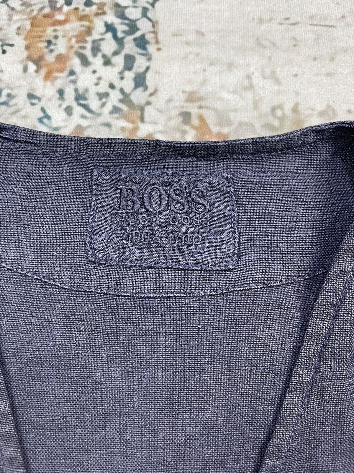 Hugo Boss Vintage HUGO BOSS 100% Linen Vest Size US M / EU 48-50 / 2 - 7 Thumbnail