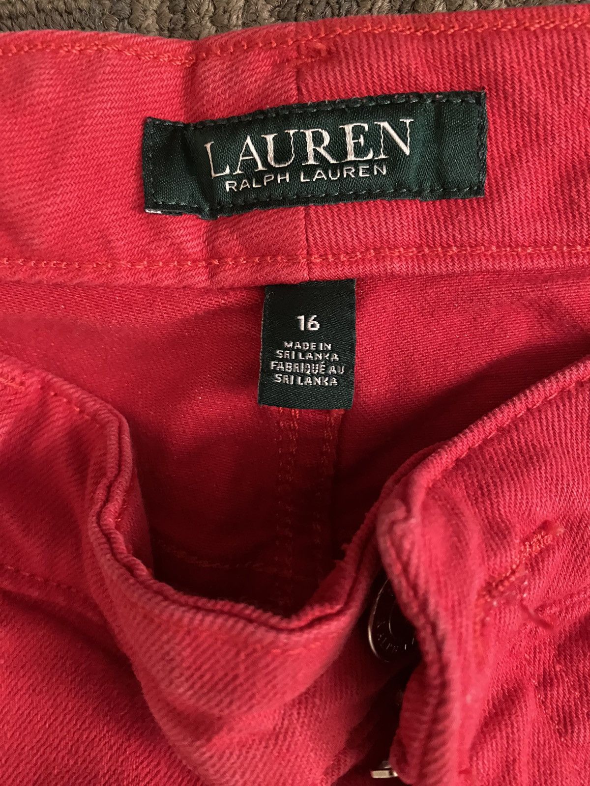 Polo Ralph Lauren × Vintage Ralph Lauren Pants Red Size 38" / US 16 / IT 52 - 3 Thumbnail