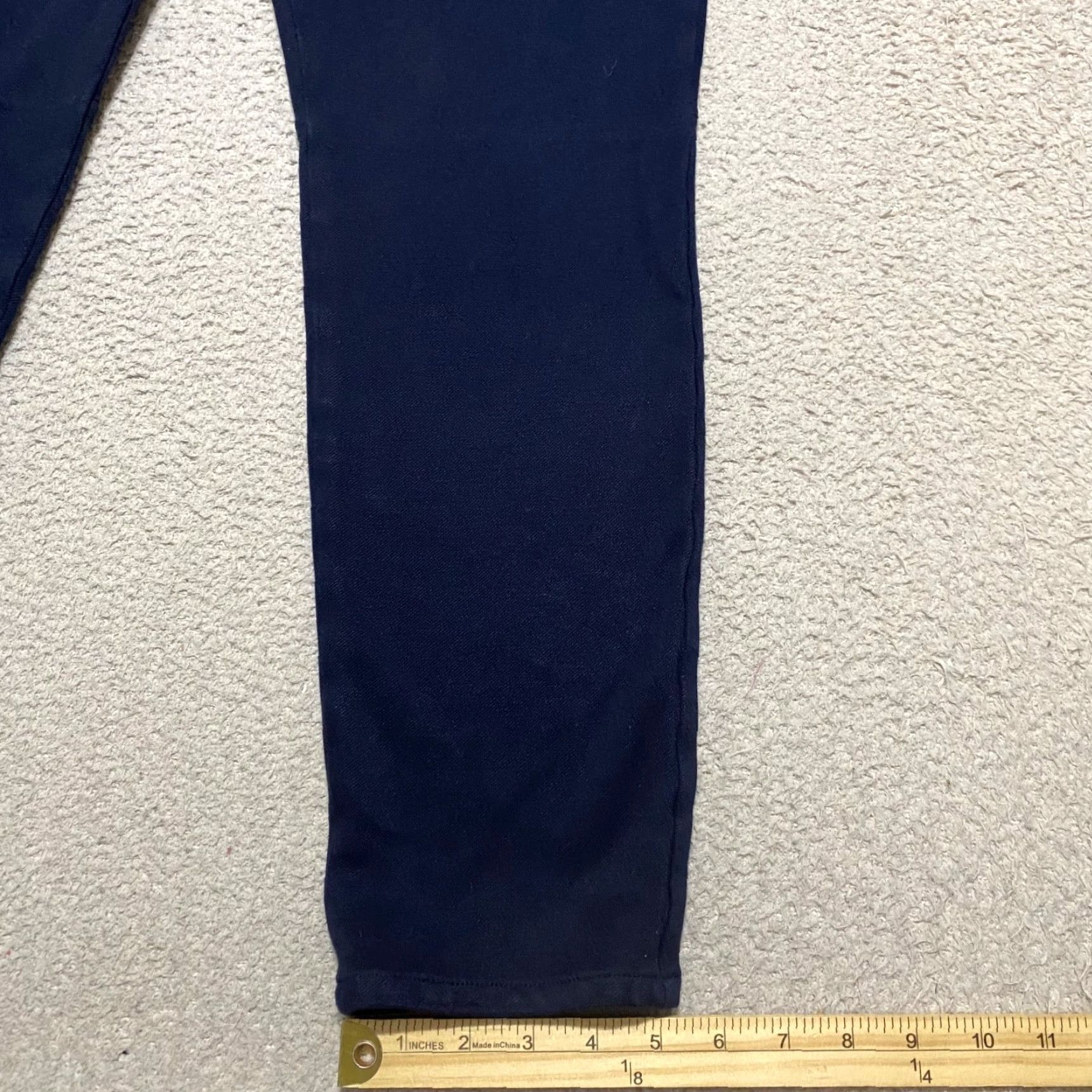 Talbots Talbots Blue Lexington Skinny Ankle Pants Ladies 12 Office Business Casual Formal Stretch 26in Inseam Holiday Preppy Womens Size 34" / US 12 / IT 48 - 5 Thumbnail