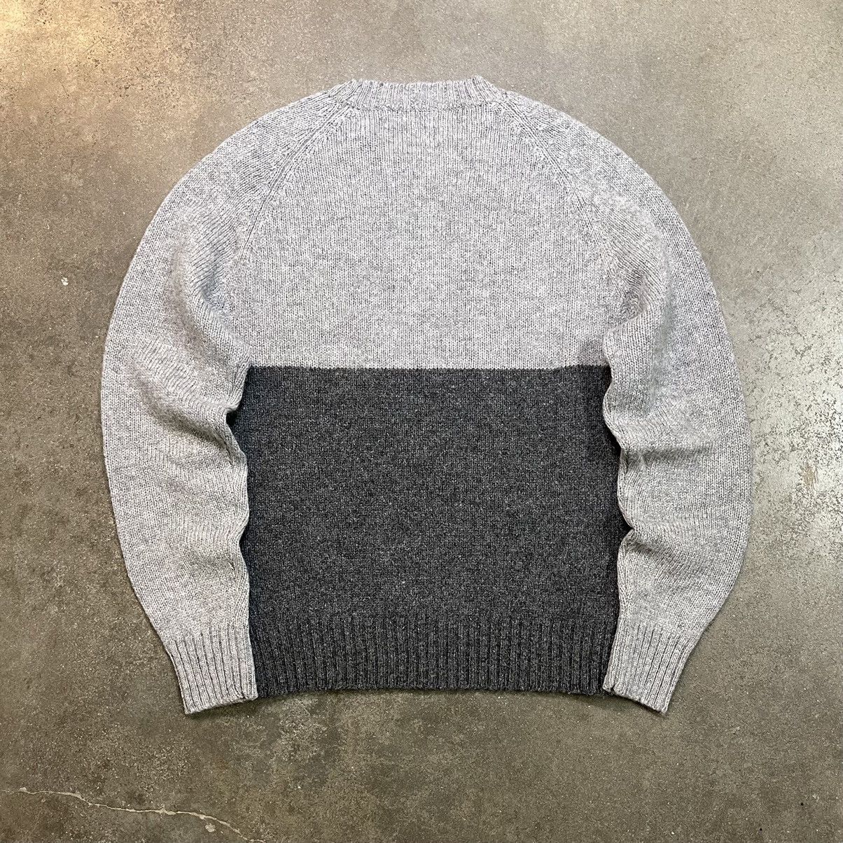 Vintage Vintage Thane Shetland Wool Geometric Knit Fisherman Sweater Size US L / EU 52-54 / 3 - 3 Thumbnail