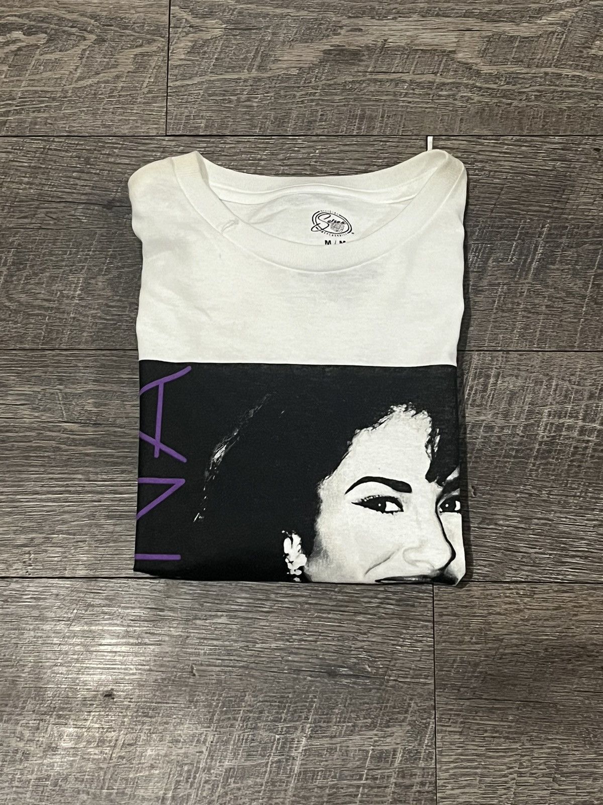 Band Tees Selena White Tee Shirt Size Medium Size US M / EU 48-50 / 2 - 6 Thumbnail
