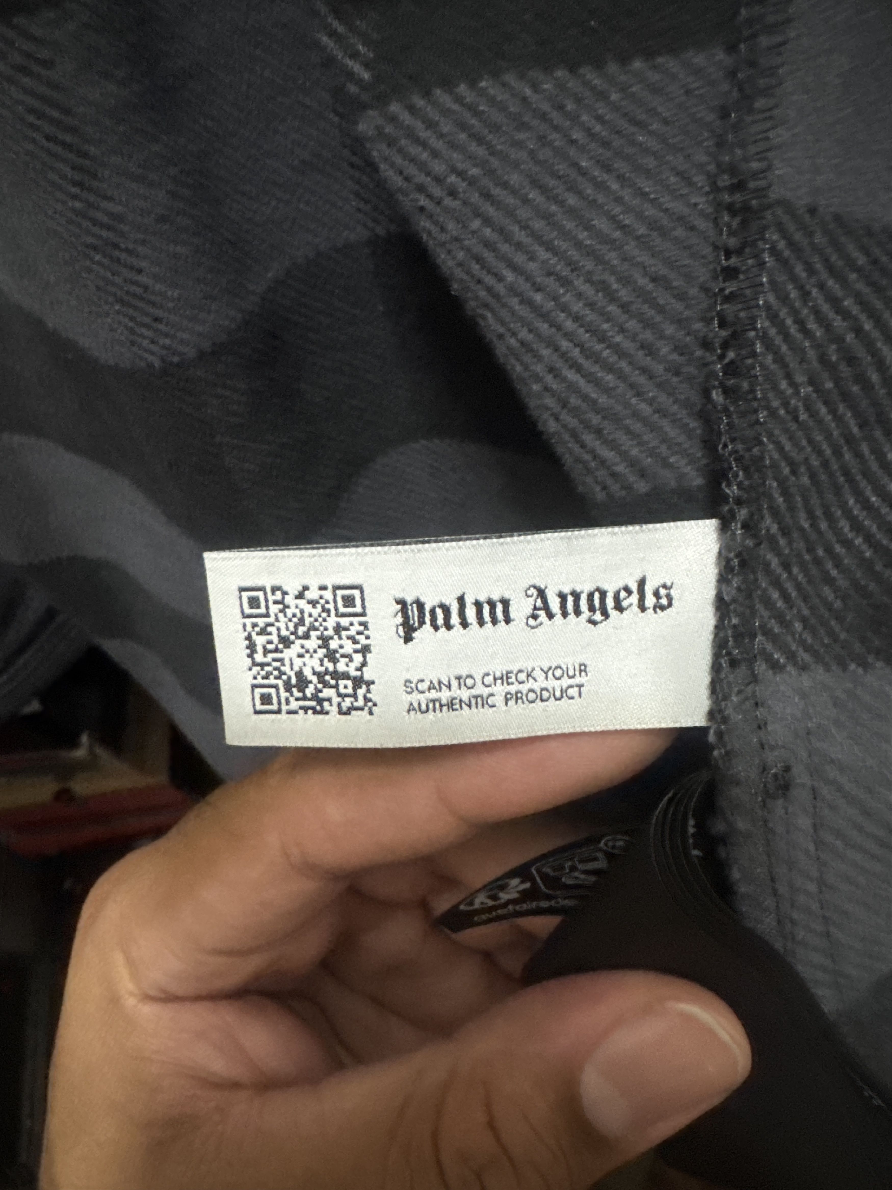 Palm Angels Palm Angels Plaid Cotton Flannel Overshirt Size US XXL / EU 58 / 5 - 4 Thumbnail