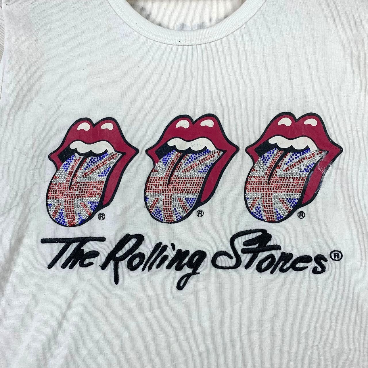 The Rolling Stones THE ROLLING STONES x IN THE ATTIC Bling Ring Tee Shirt Top Size L / US 10 / IT 46 - 3 Thumbnail