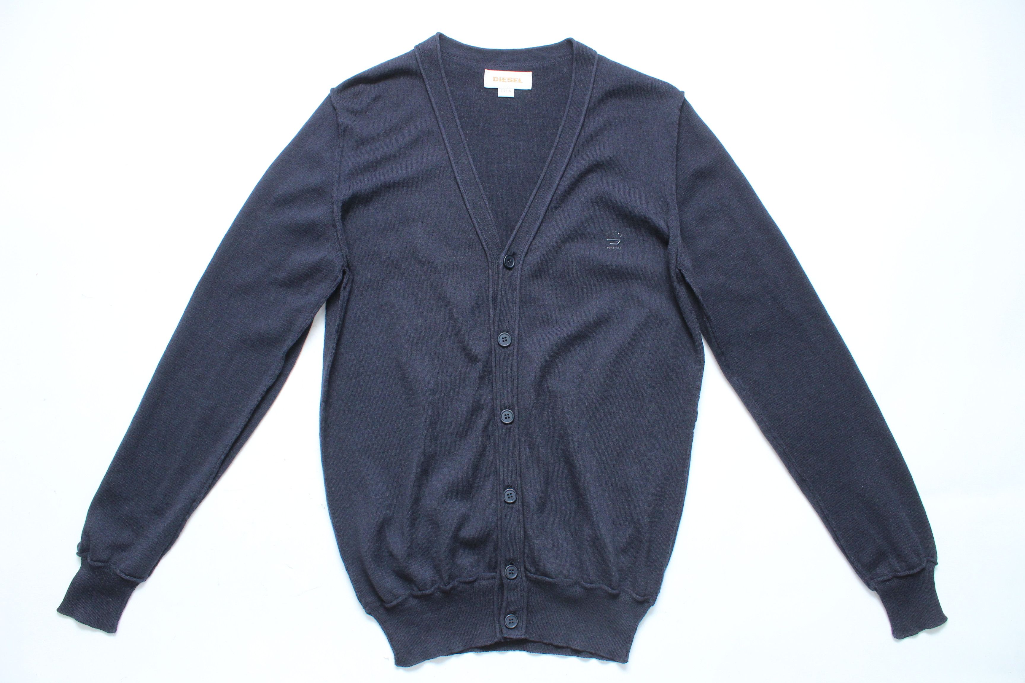 Diesel Diesel Cardigan Sweater Mens Size S New Vintage Rare Size US S / EU 44-46 / 1 - 3 Thumbnail