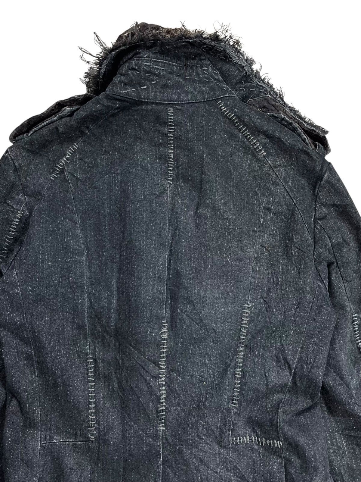 Bajra 2000s Bajra - Pirate/Vkei Style Fur Collar Jacket Size US M / EU 48-50 / 2 - 6 Thumbnail