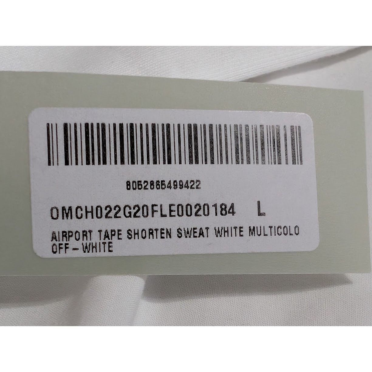 Off-White o1rshd1 Airport Tape Shorten Sweatpant & Jogger Size US 34 / EU 50 - 23 Thumbnail