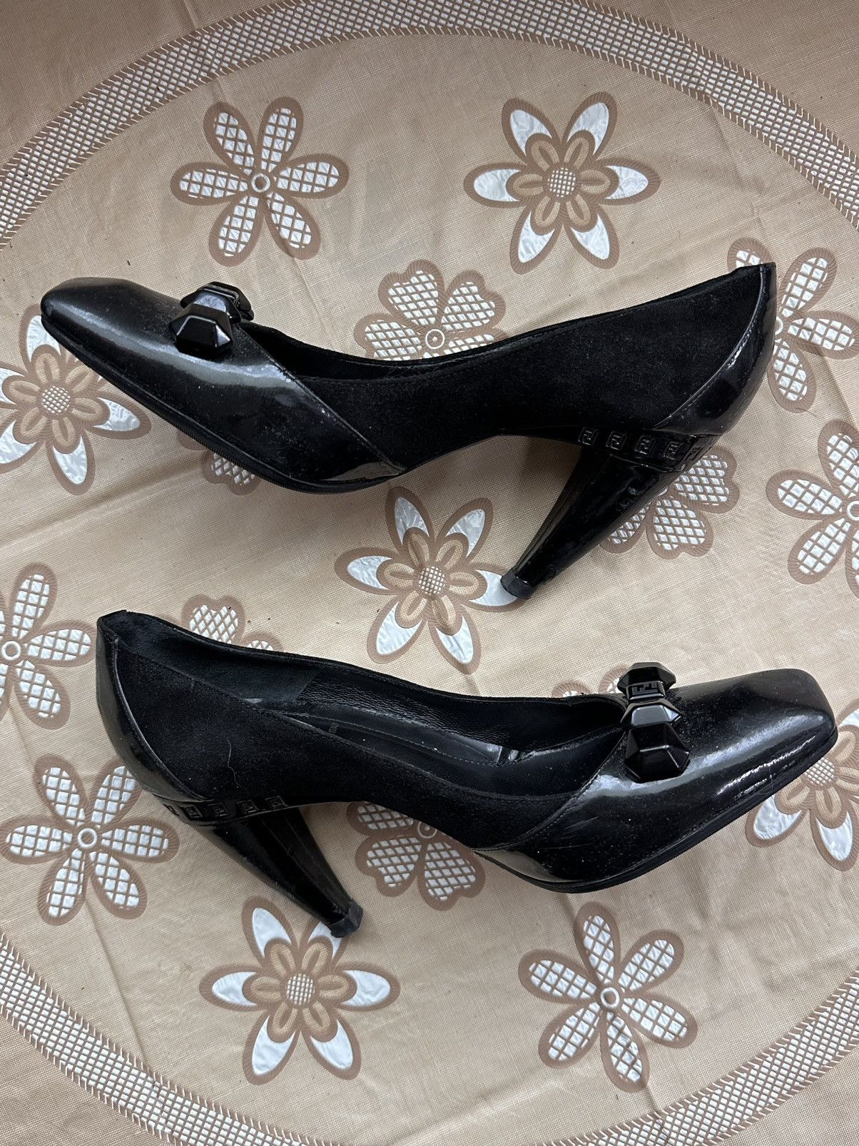 Fendi Fendi FF Logo Patent High Heels Size US 6.5 / IT 36.5 - 7 Thumbnail