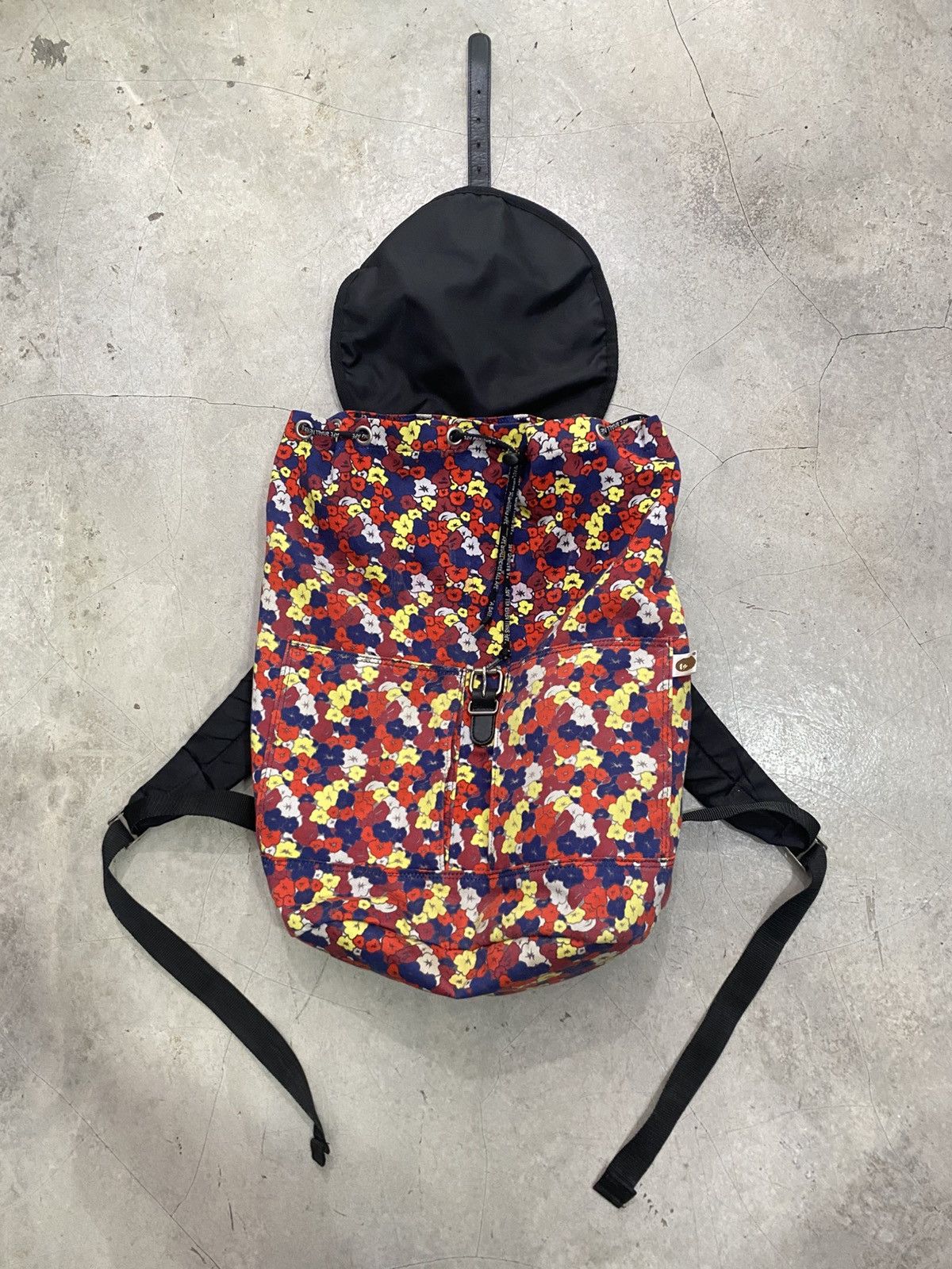 Bape A BATHING APE FLORAL BACKPACK Size ONE SIZE - 4 Thumbnail