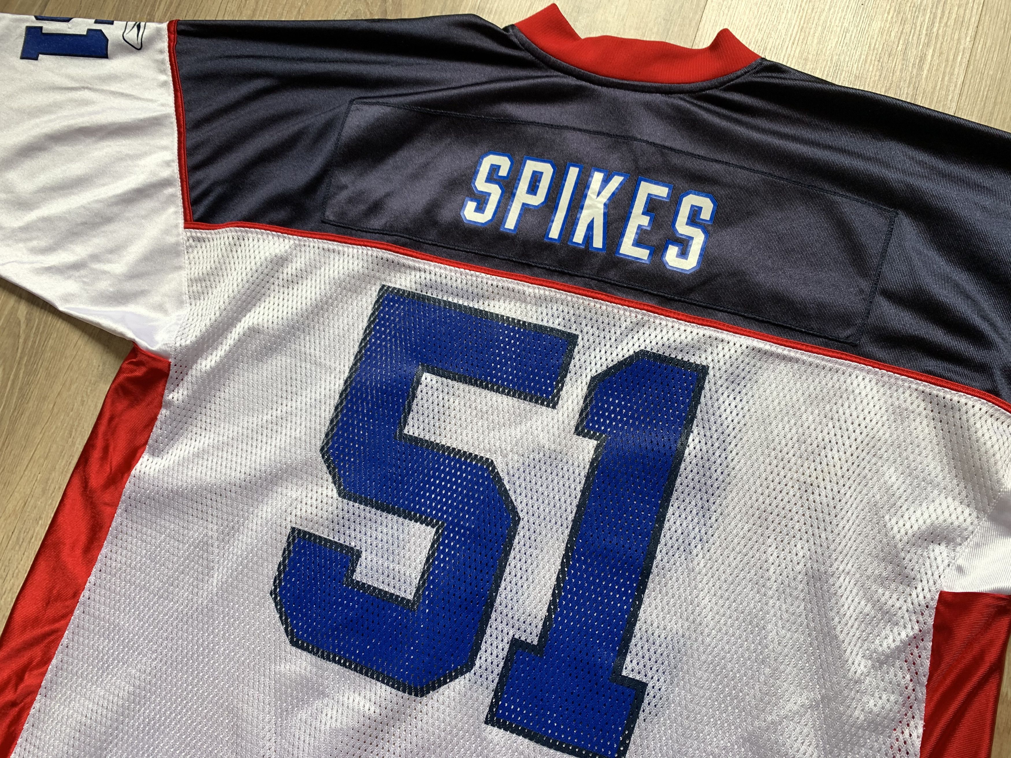 NFL × Reebok × Vintage Reebok NFL Buffalo Bills Takeo Spikes #51 Jersey Size US XL / EU 56 / 4 - 8 Thumbnail