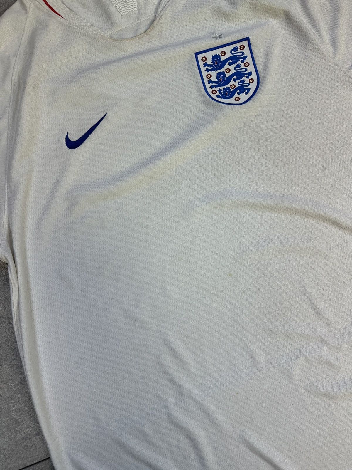 Nike Men’s Nike soccer jersey England white tee Size US XXL / EU 58 / 5 - 6 Thumbnail