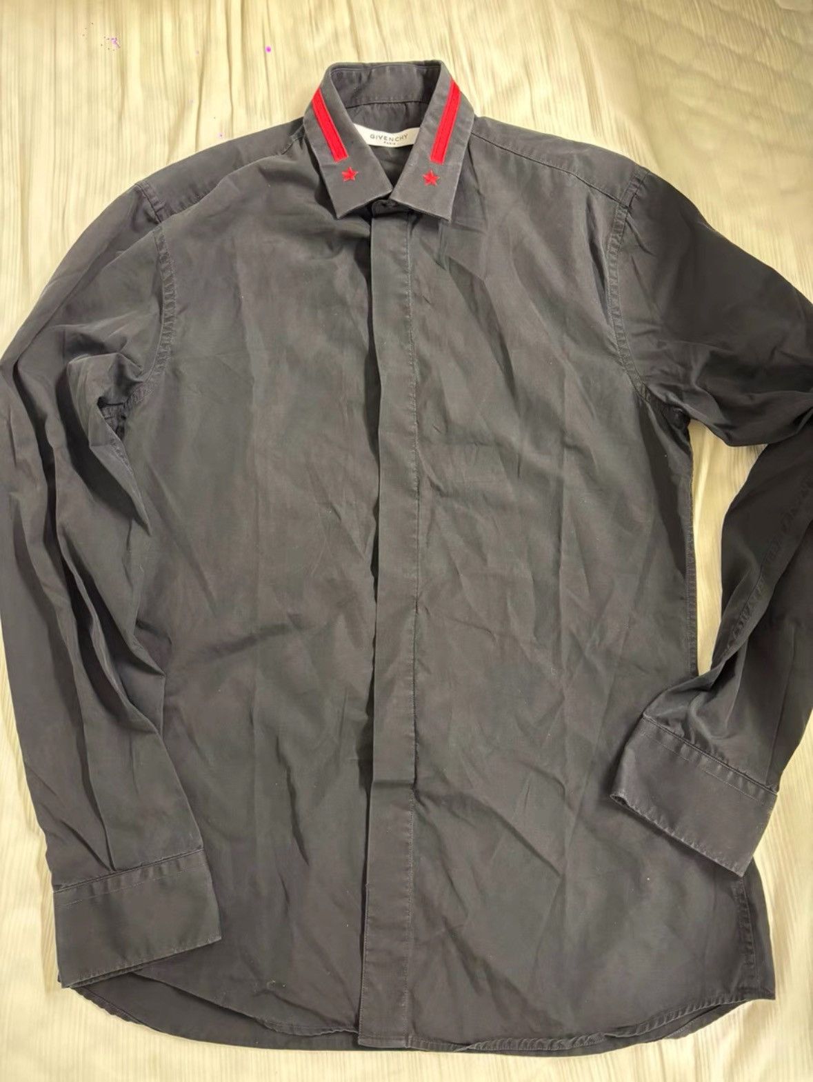 Givenchy Givenchy Embroidered Shirt Size US S / EU 44-46 / 1 - 2 Thumbnail