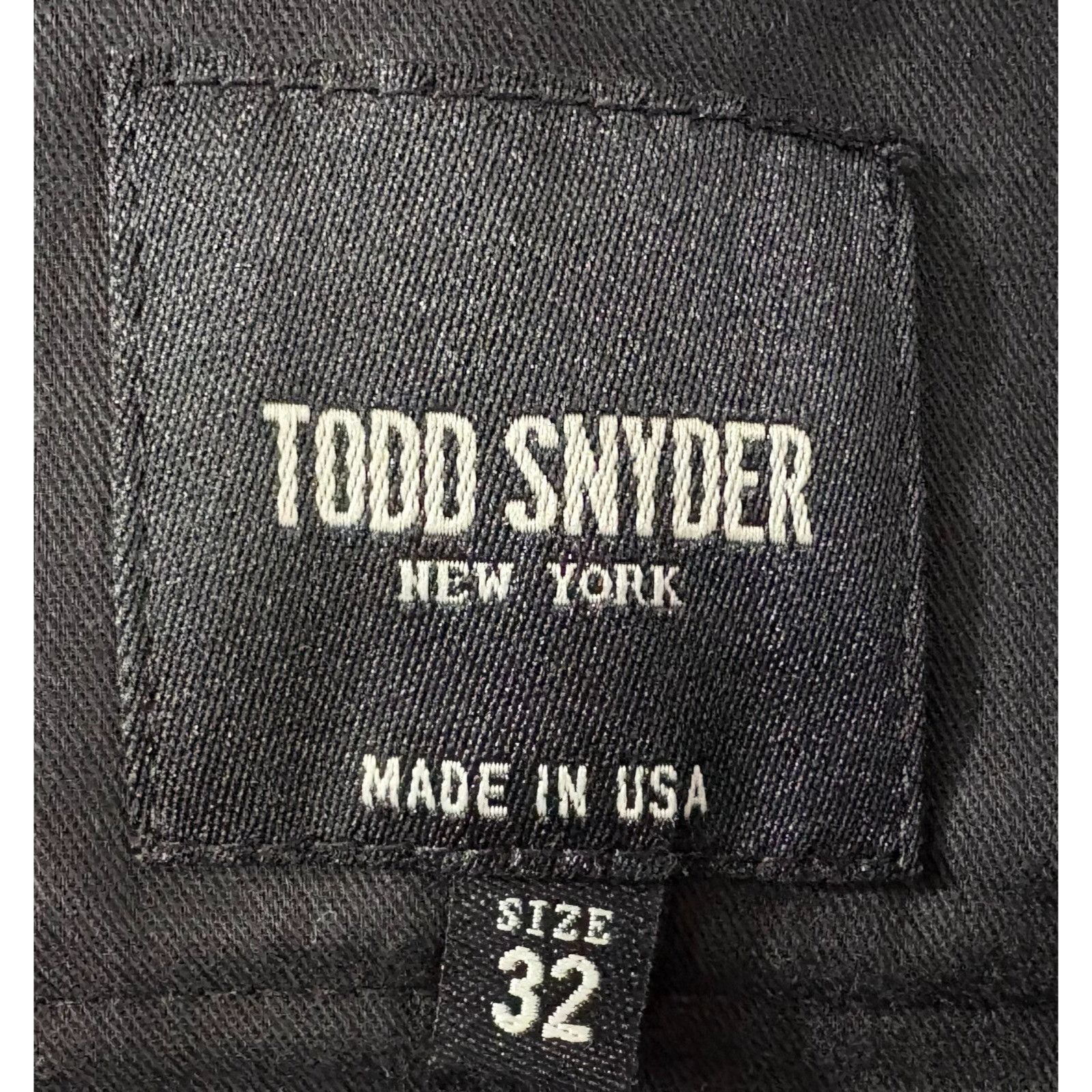 Todd Snyder Todd Snyder Wool Military Tuxedo Dress Pants Size 32 x 30 co Size US 32 / EU 48 - 2 Thumbnail