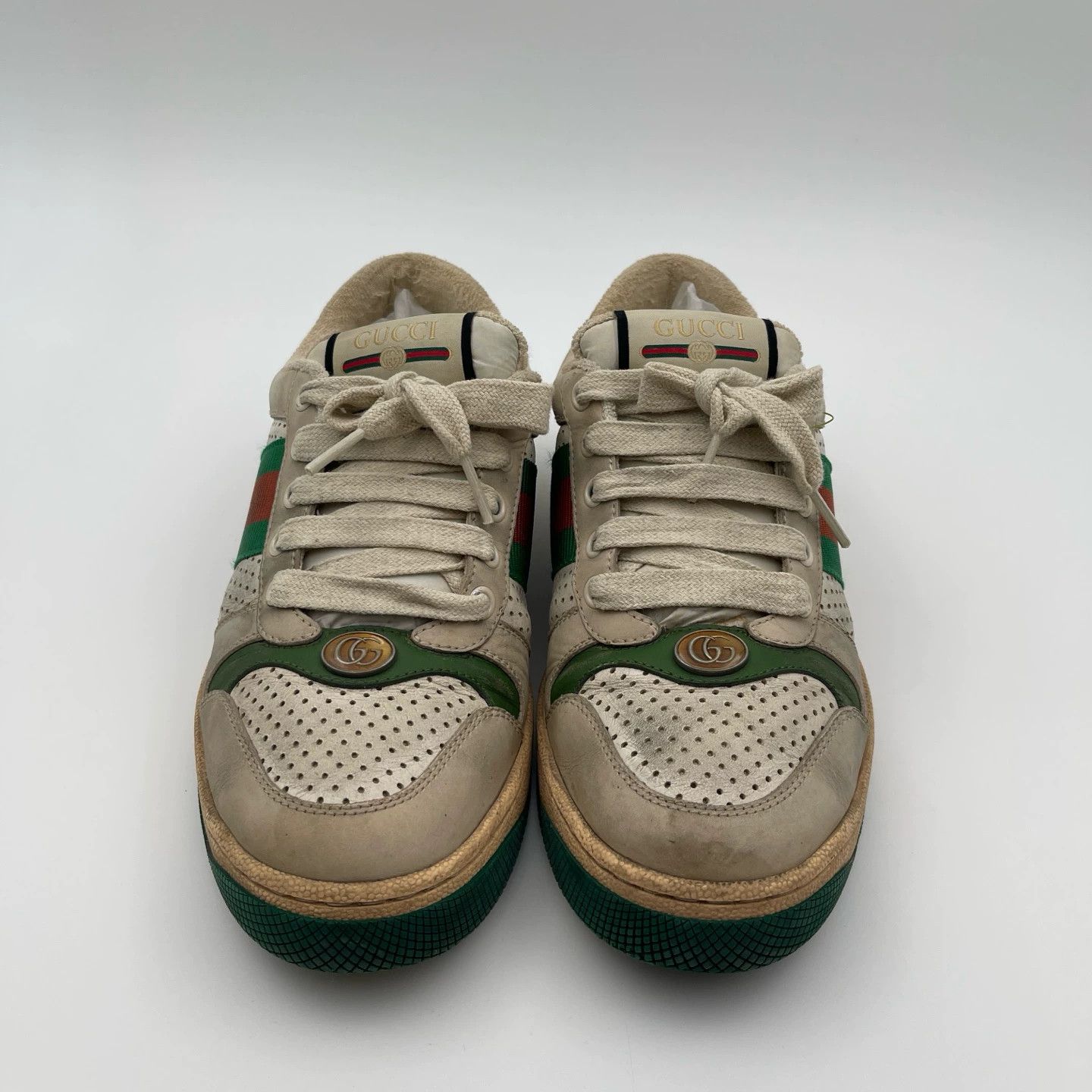 Gucci Gucci Women's Distressed Sneaker 37 Size US 6.5 / IT 36.5 - 6 Thumbnail