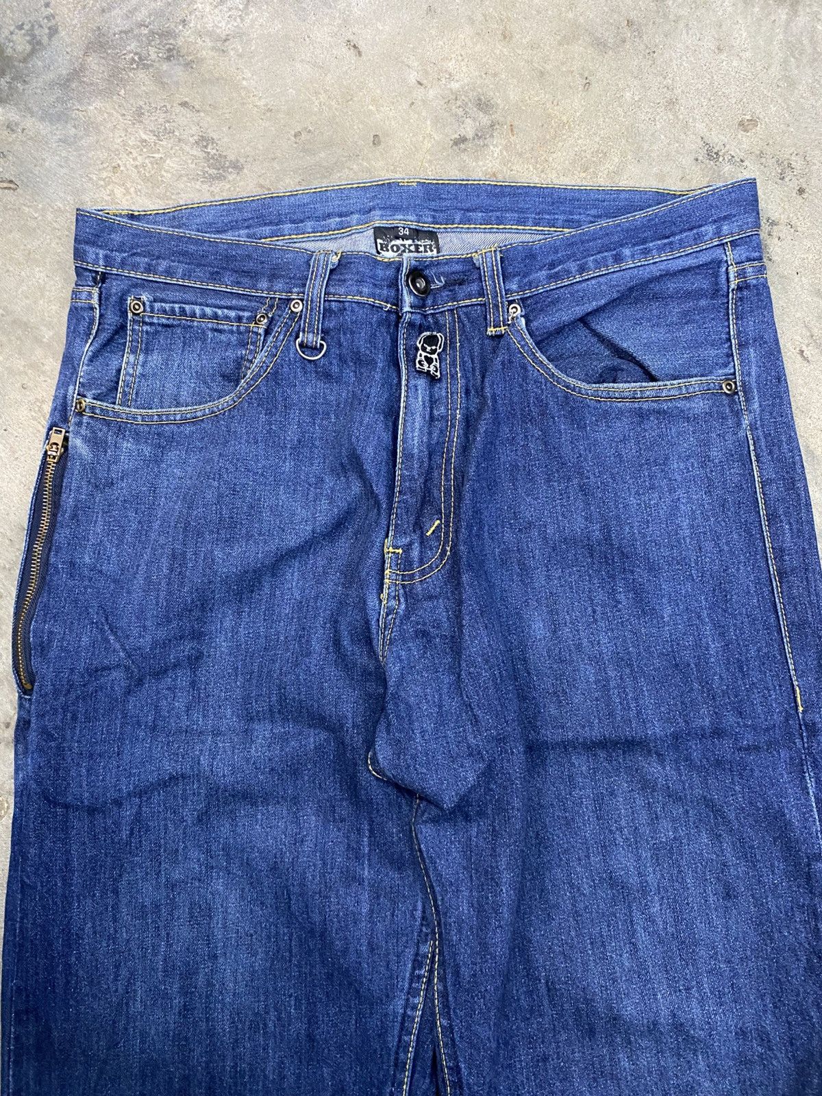 Hysteric Glamour × Jean undefined japanese boxer Y2k star jeans pant Size US 34 / EU 50 - 3 Thumbnail