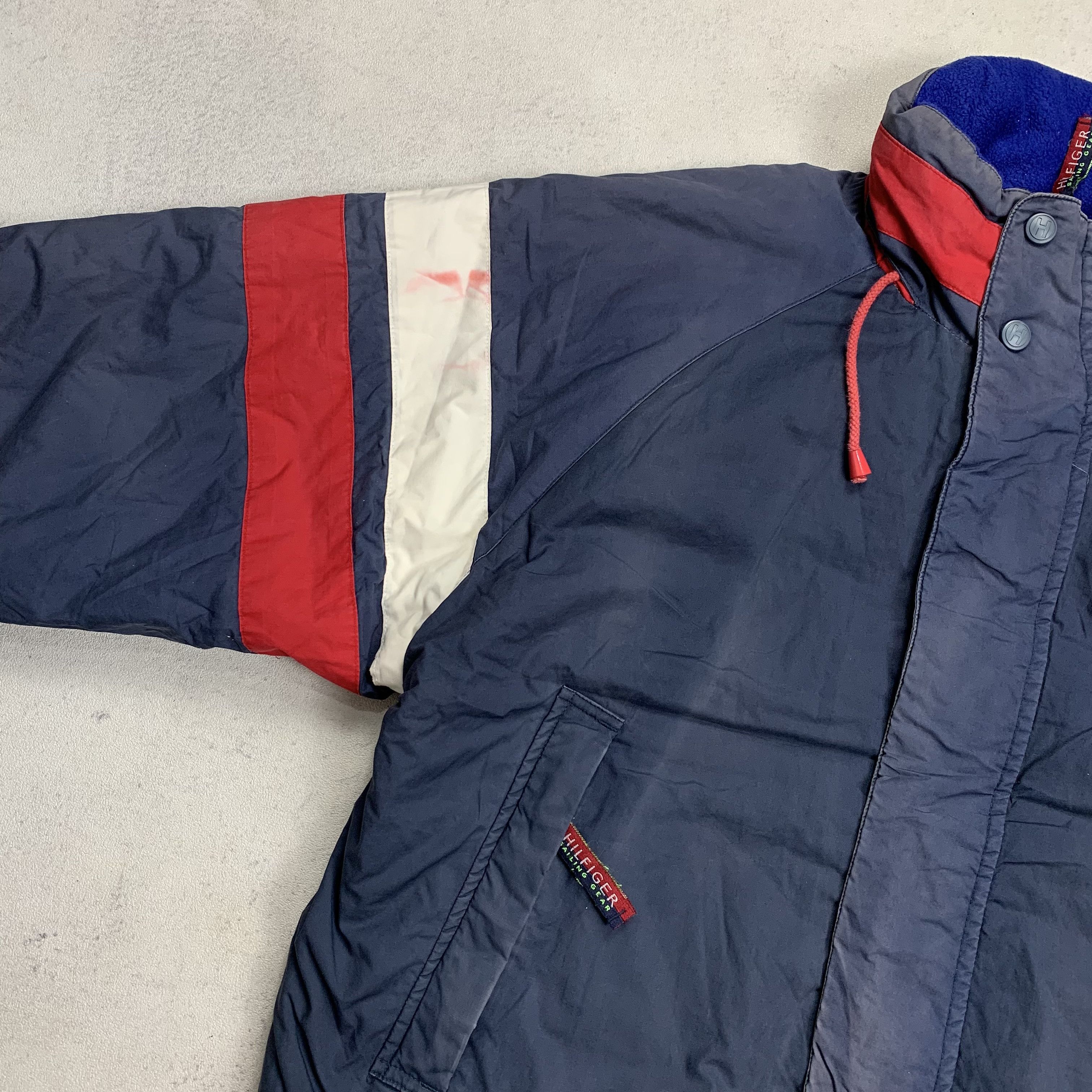 Tommy Hilfiger Vintage 90s Reversible Tommy Hilfiger Puffer Jacket Size US XXL / EU 58 / 5 - 5 Thumbnail