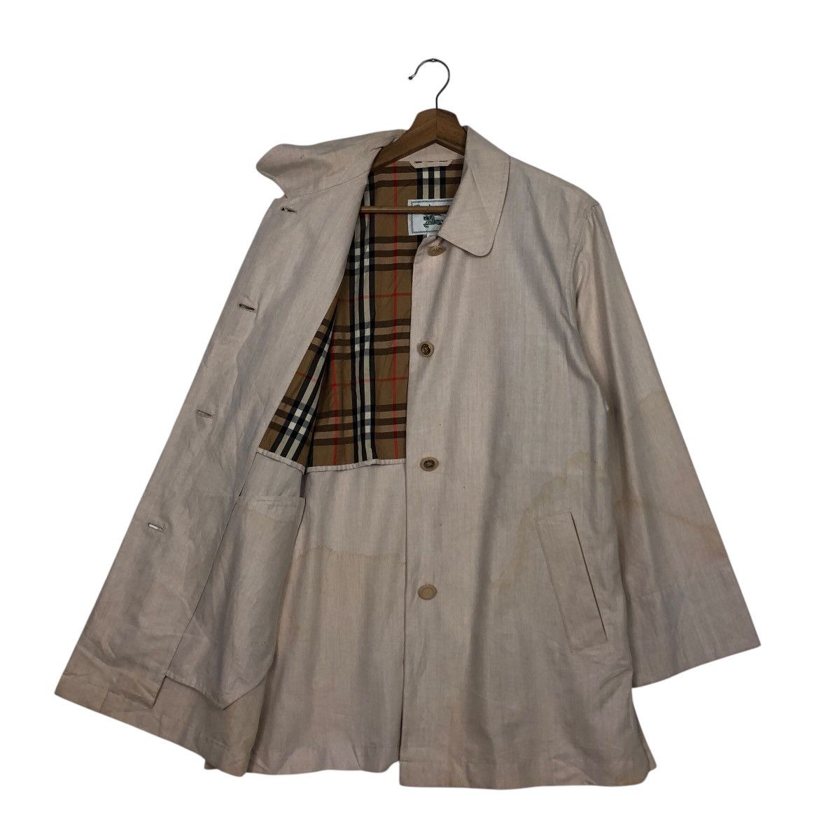 Burberry 📌Vintage Chore Jacket Burberrys Nova Check Blanket Size US M / EU 48-50 / 2 - 12 Thumbnail