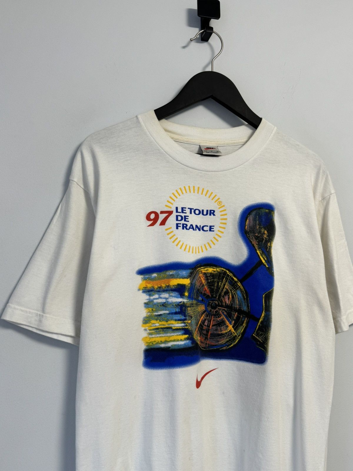 Nike Nike vintage 1997 Le Tour de France T-shirt Size US M / EU 48-50 / 2 - 2 Thumbnail