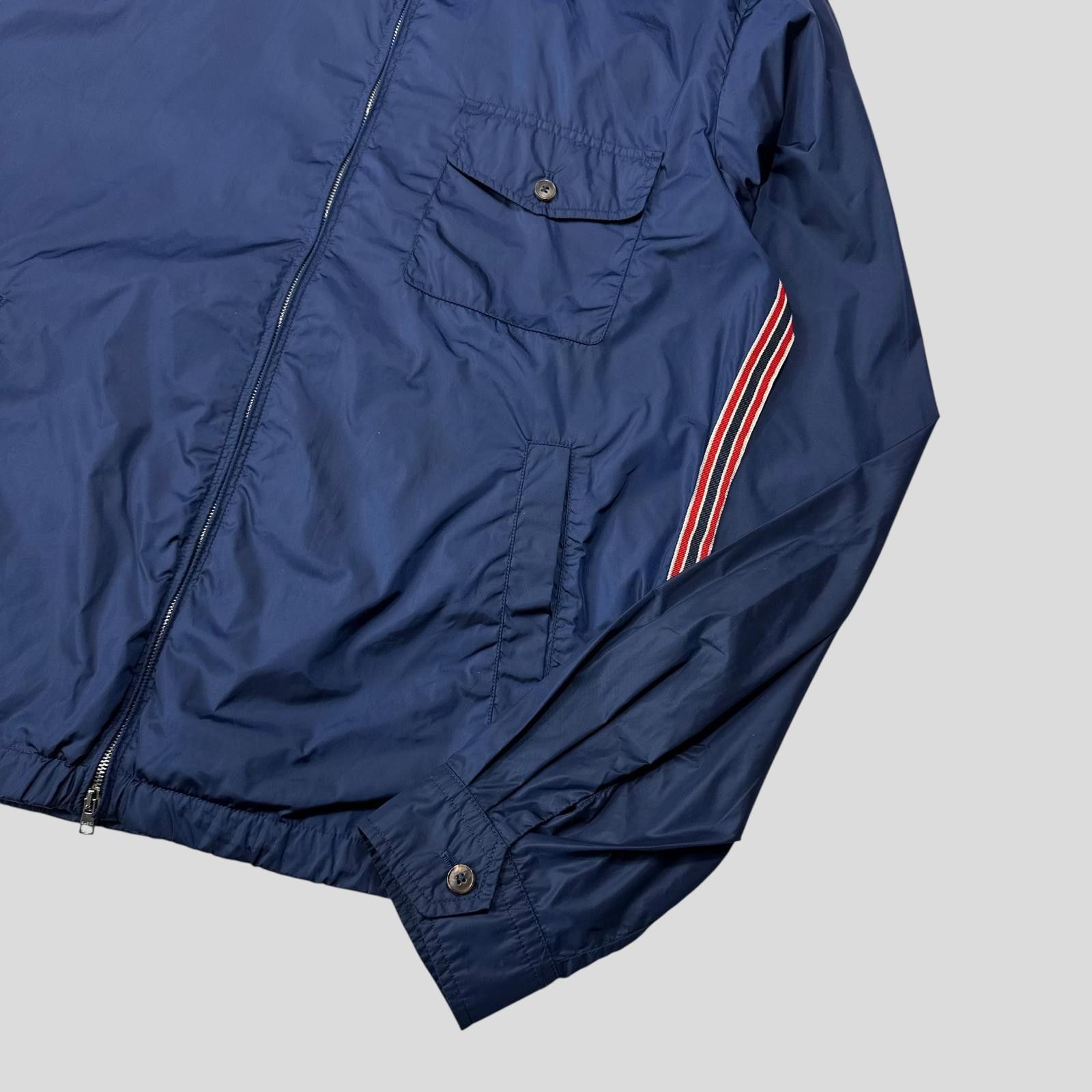 Gucci Gucci 2012 Blue Stripe Seam Nylon Shimmer Jacket - IT50 M/L Size US M / EU 48-50 / 2 - 3 Thumbnail
