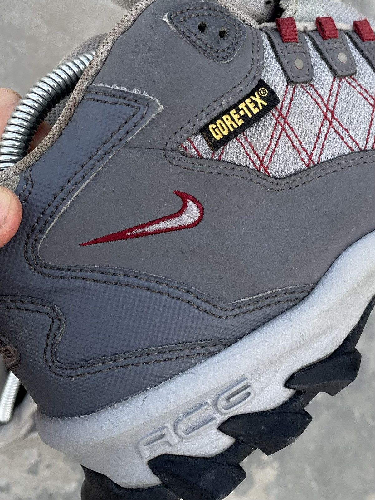Nike 🔥 Vintage Nike ACG RARE Hiking Y2k Gore Tex Boots Sneakers 🔥 Size US 8 / IT 38 - 5 Thumbnail