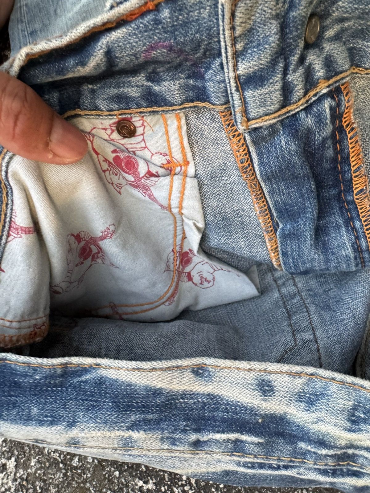 True Religion × Vintage True religion ‘billy’ denim jeans Size US 37 - 10 Thumbnail