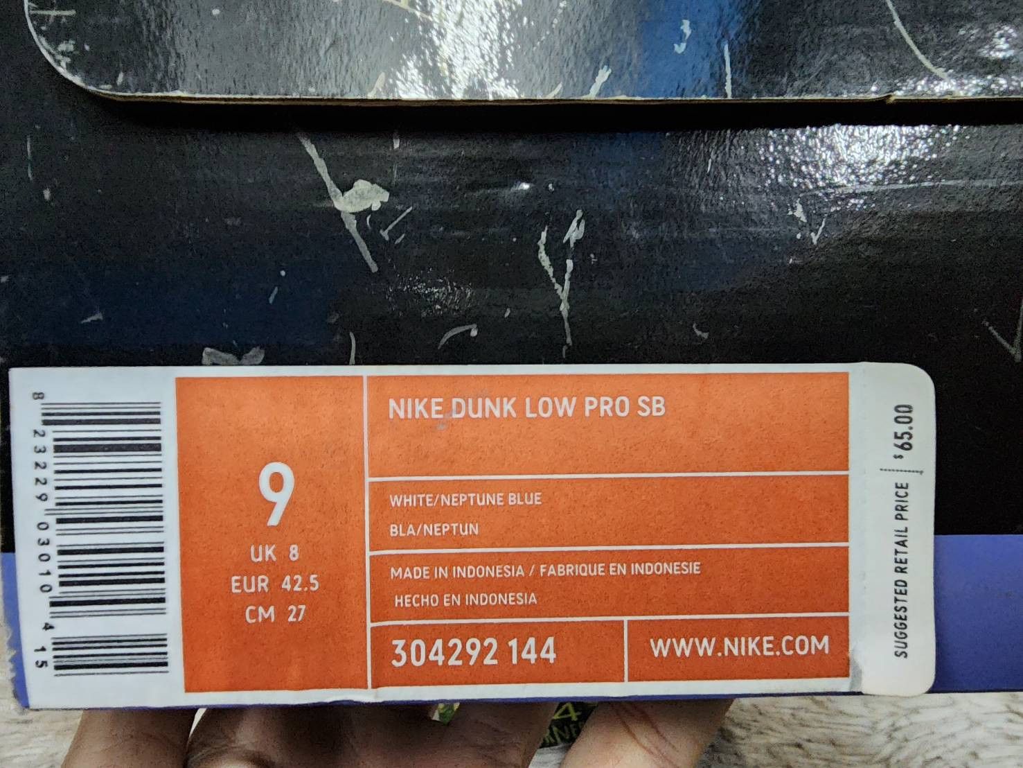 Nike Nike Sb Dunk Low Neptune Size US 9 / EU 42 - 18 Thumbnail