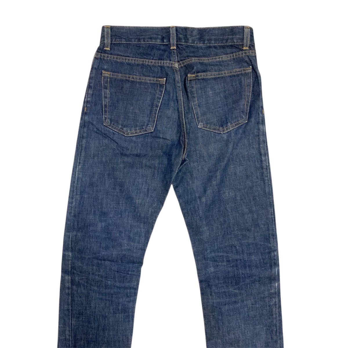 Helmut Lang Classic Denim Slim Cut Button Fly Indigo Jeans W30 L33 Size US 30 / EU 46 - 6 Thumbnail