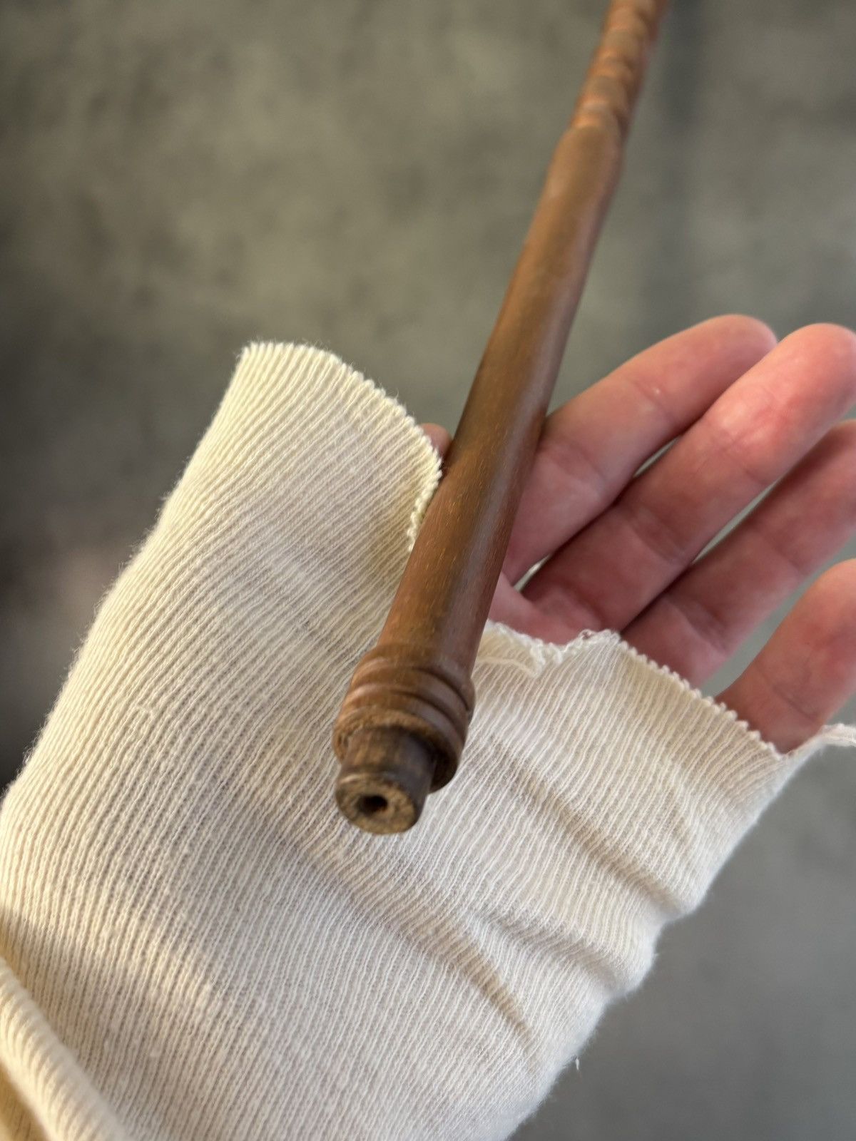 Sugar Cane × Vintage × Wood Wood Vintage Walking Stick Native Chief Indigenous Support Cane Size ONE SIZE - 11 Thumbnail