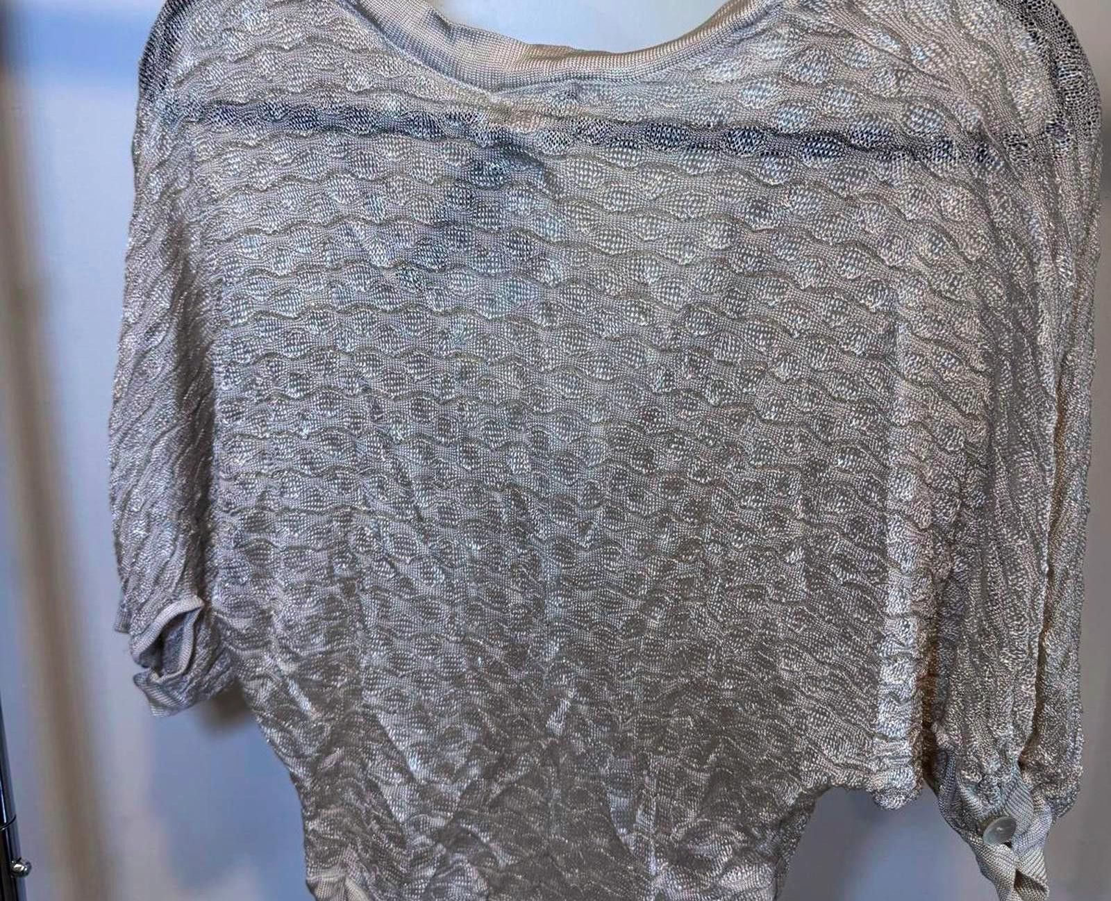 Designer Mango Stylish Knitted Open Cardigan - New with Tags Size L / US 10 / IT 46 - 2 Thumbnail