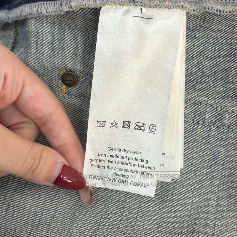 Louis Vuitton Louis Vuitton Blue Washed Leather Jeans Size US 38 / EU 54 - 6 Thumbnail