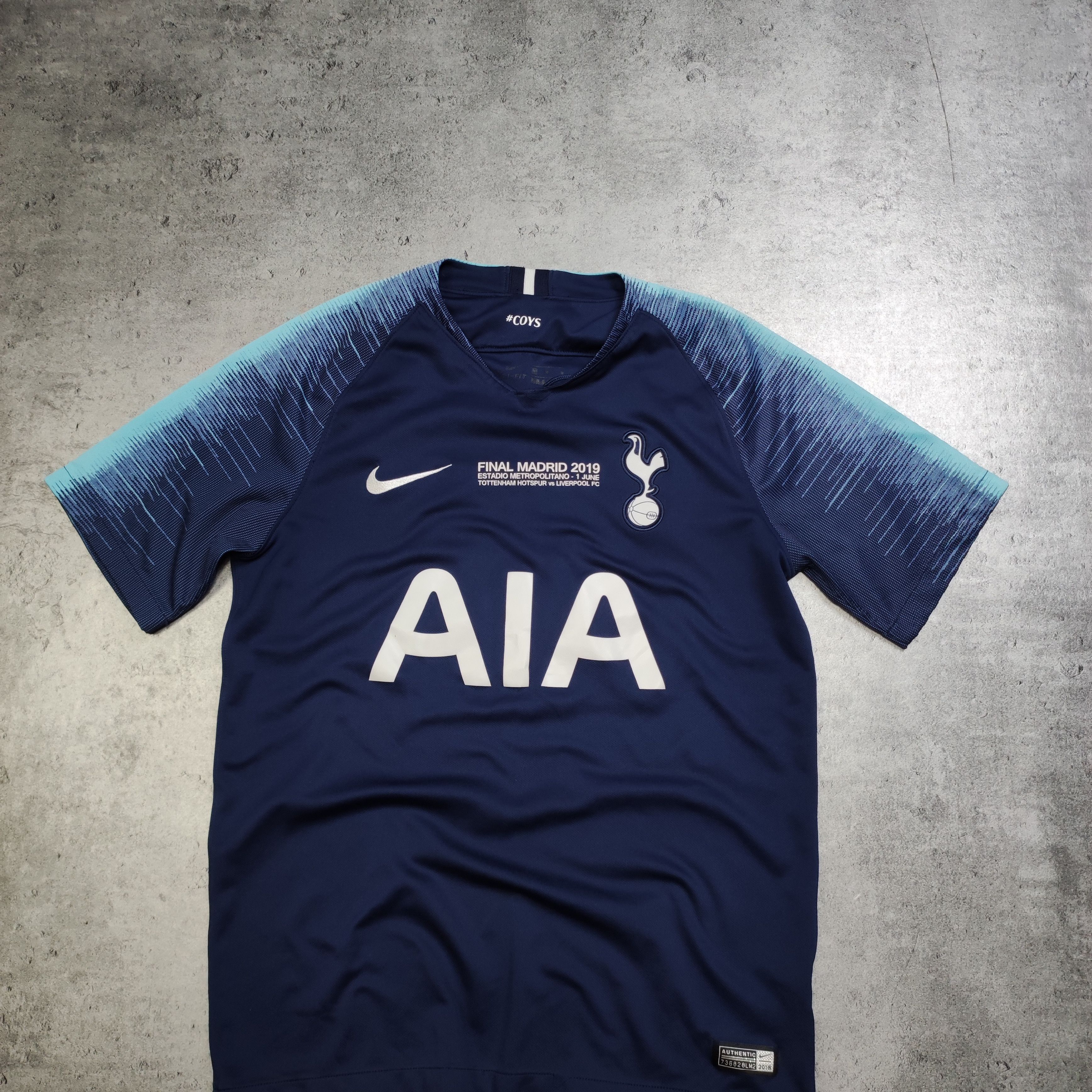 Nike RARE 2019 Champions League Final Tottenham Hotspur Jersey Size US M / EU 48-50 / 2 - 2 Thumbnail