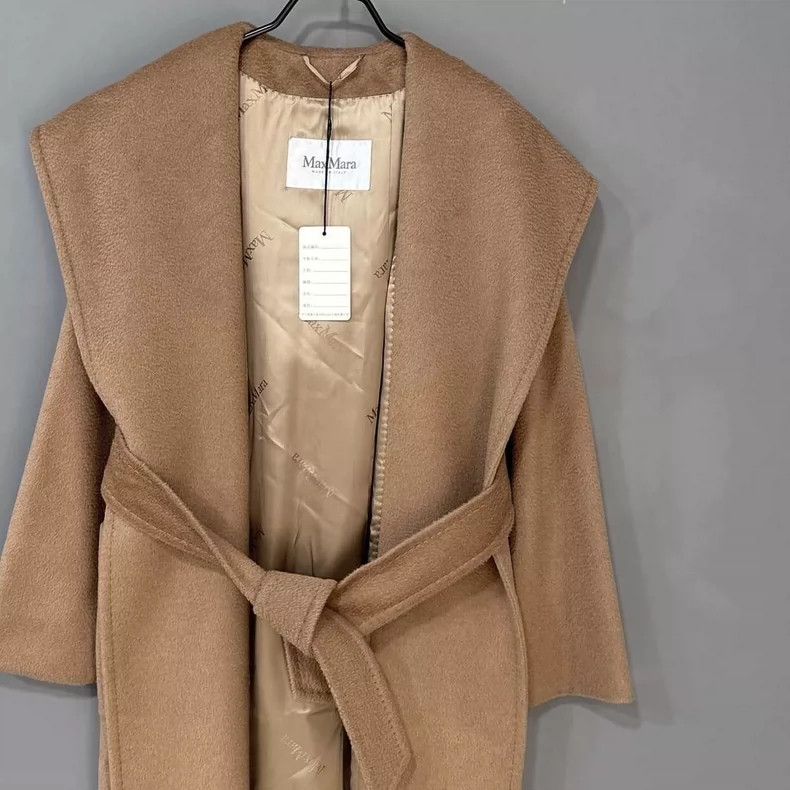 Max Mara Max Mara Rialto hooded bathrobe coat Size L / US 10 / IT 46 - 2 Thumbnail