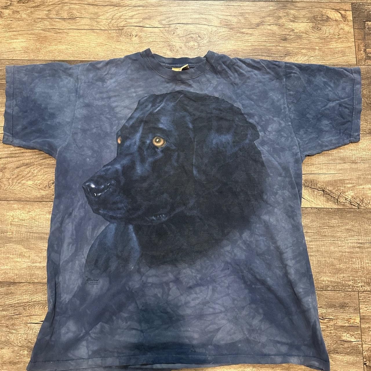 Other Vintage Black Lab Dog Tie Dye T shirt Size US XL / EU 56 / 4 - 1 Thumbnail