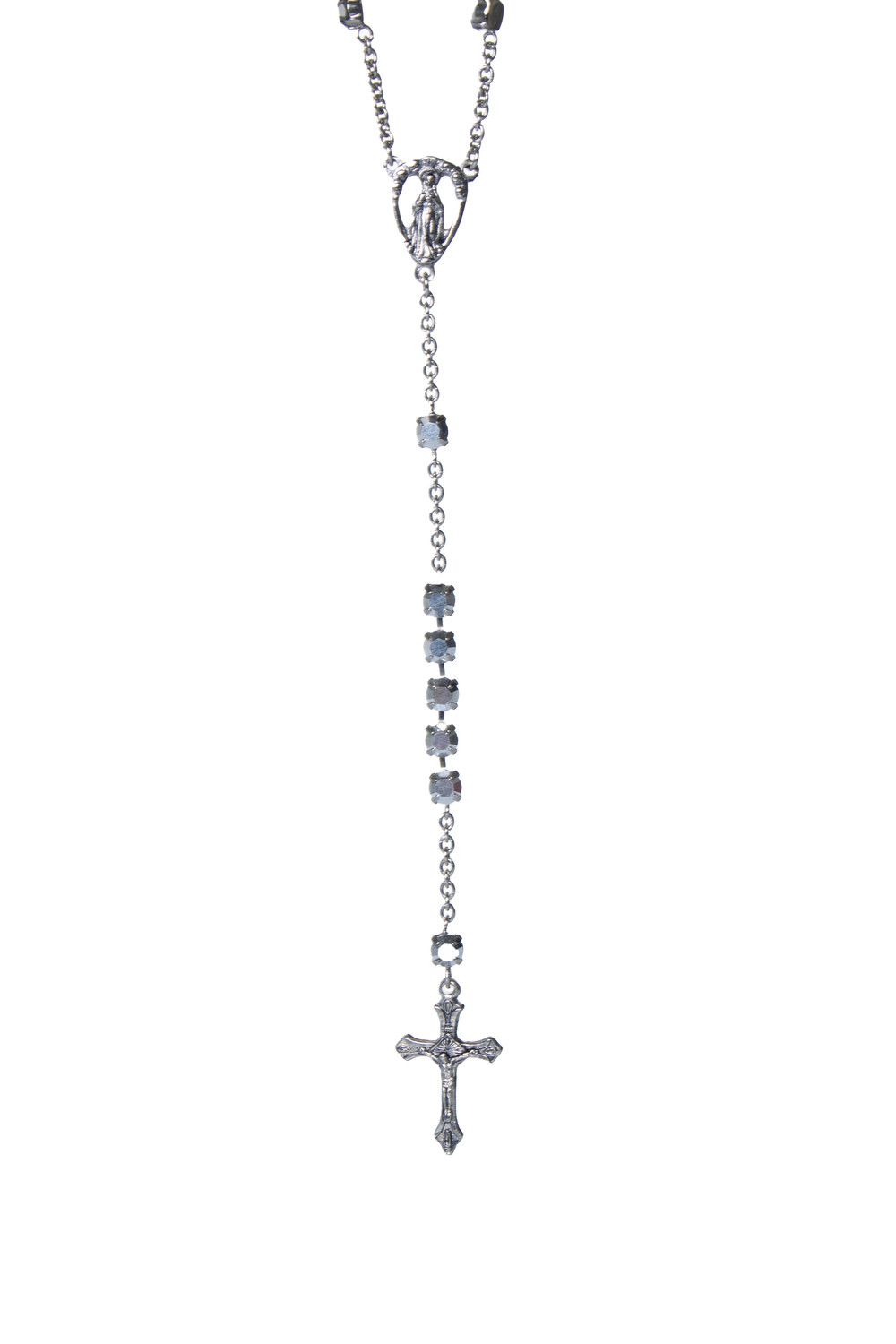 Givenchy Givenchy, Maria necklace with cross and stones Size ONE SIZE - 2 Thumbnail