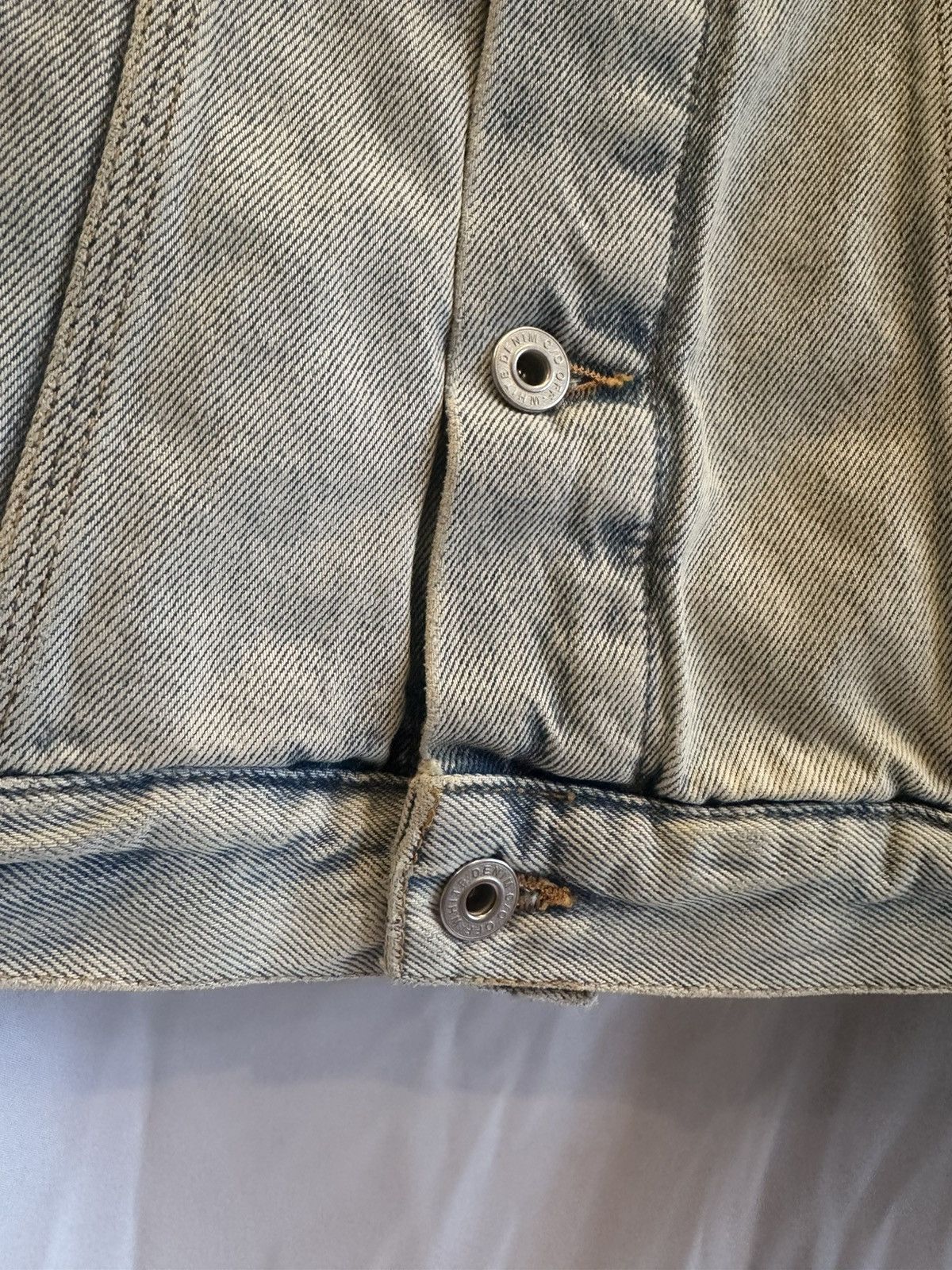 Off-White Off-White Mona Lisa Denim Jacket Size US L / EU 52-54 / 3 - 6 Thumbnail