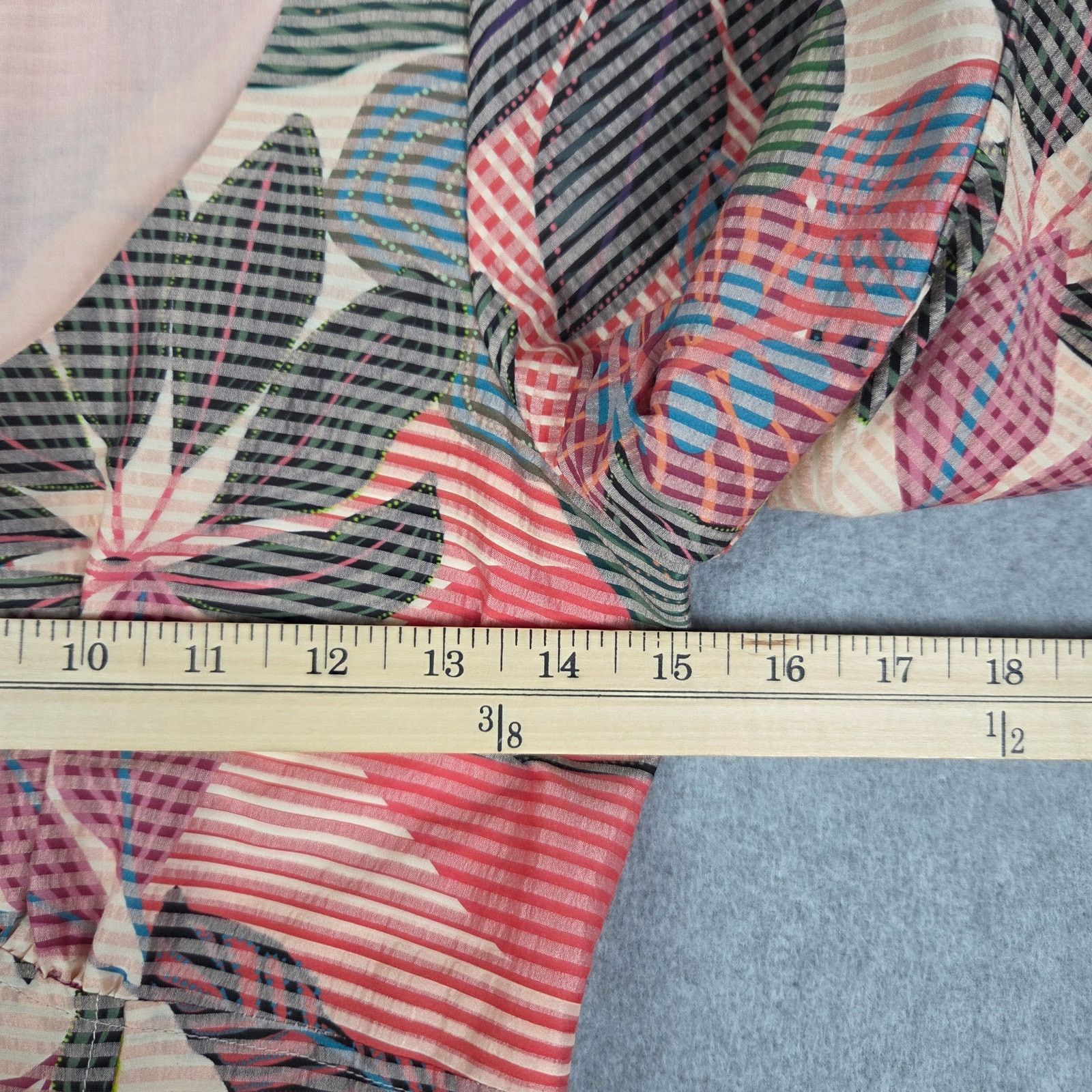 Parker Parker 0 Silk Blend Tropical Print Puff Sleeve Mini Dress Size XS / US 0-2 / IT 36-38 - 8 Thumbnail