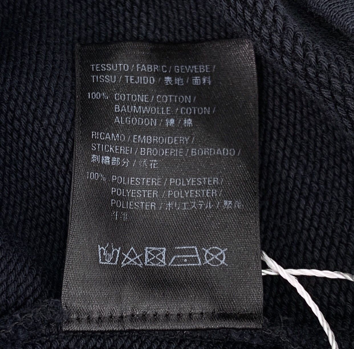 Balenciaga Balenciaga black logo gradient print long sleeved sweatshirt Size US XS / EU 42 / 0 - 8 Thumbnail