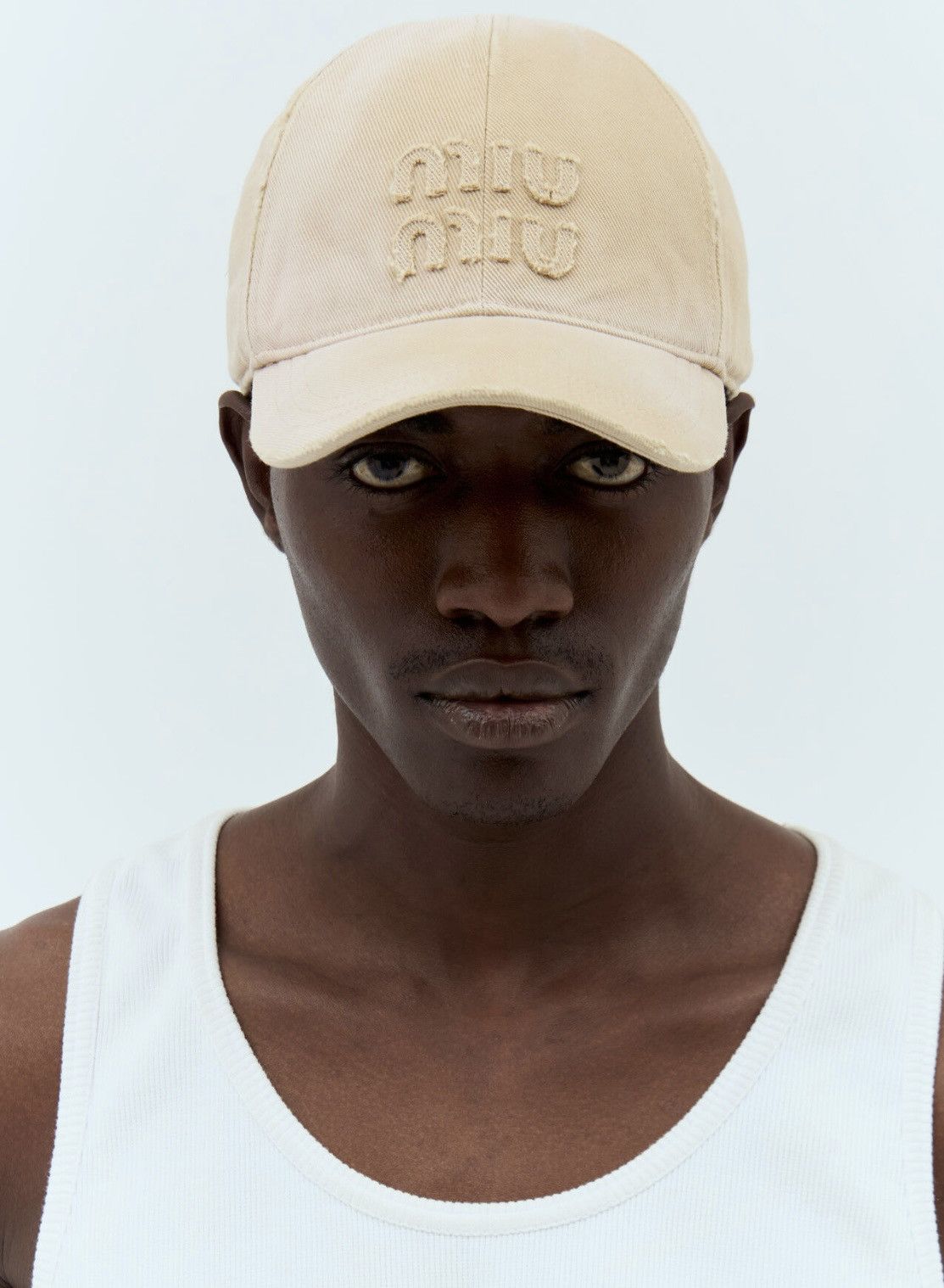 Miu Miu Miu miu denim baseball cap Size ONE SIZE - 6 Thumbnail