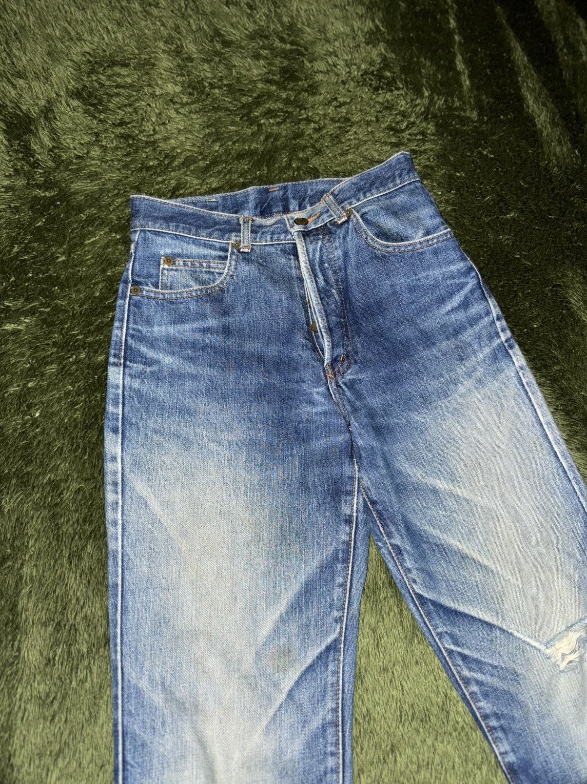 Kenzo 90s Kenzo Jeans Button Fly Vintage Washed Denim Pants Size US 28 / EU 44 - 6 Thumbnail
