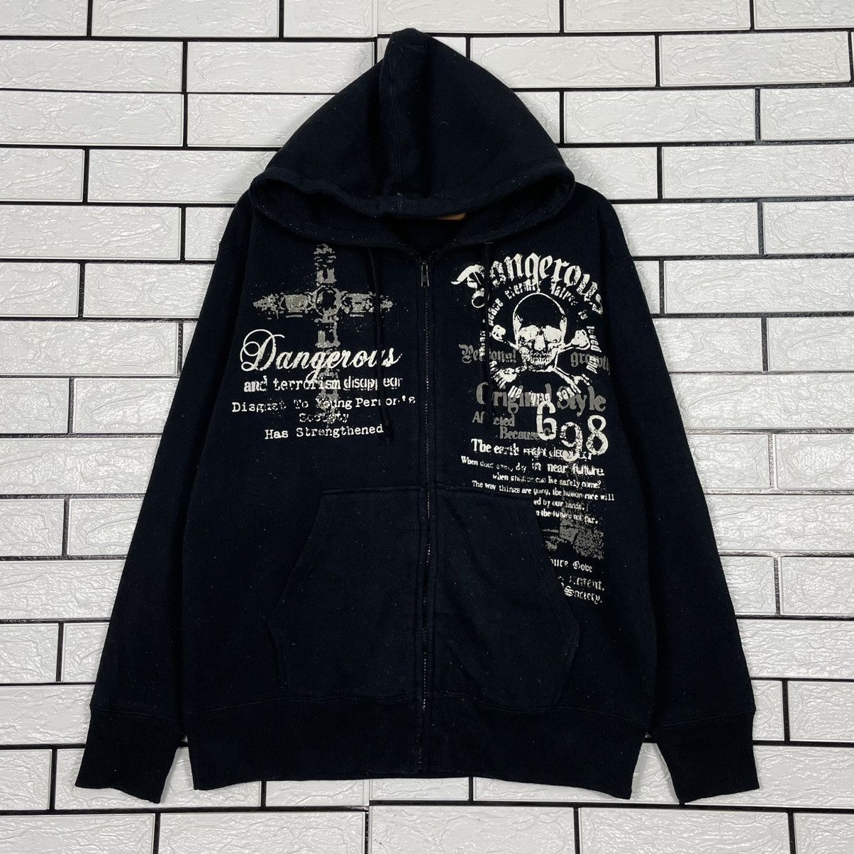 Japanese Brand Beaumere Everlasting Punk Hoodie