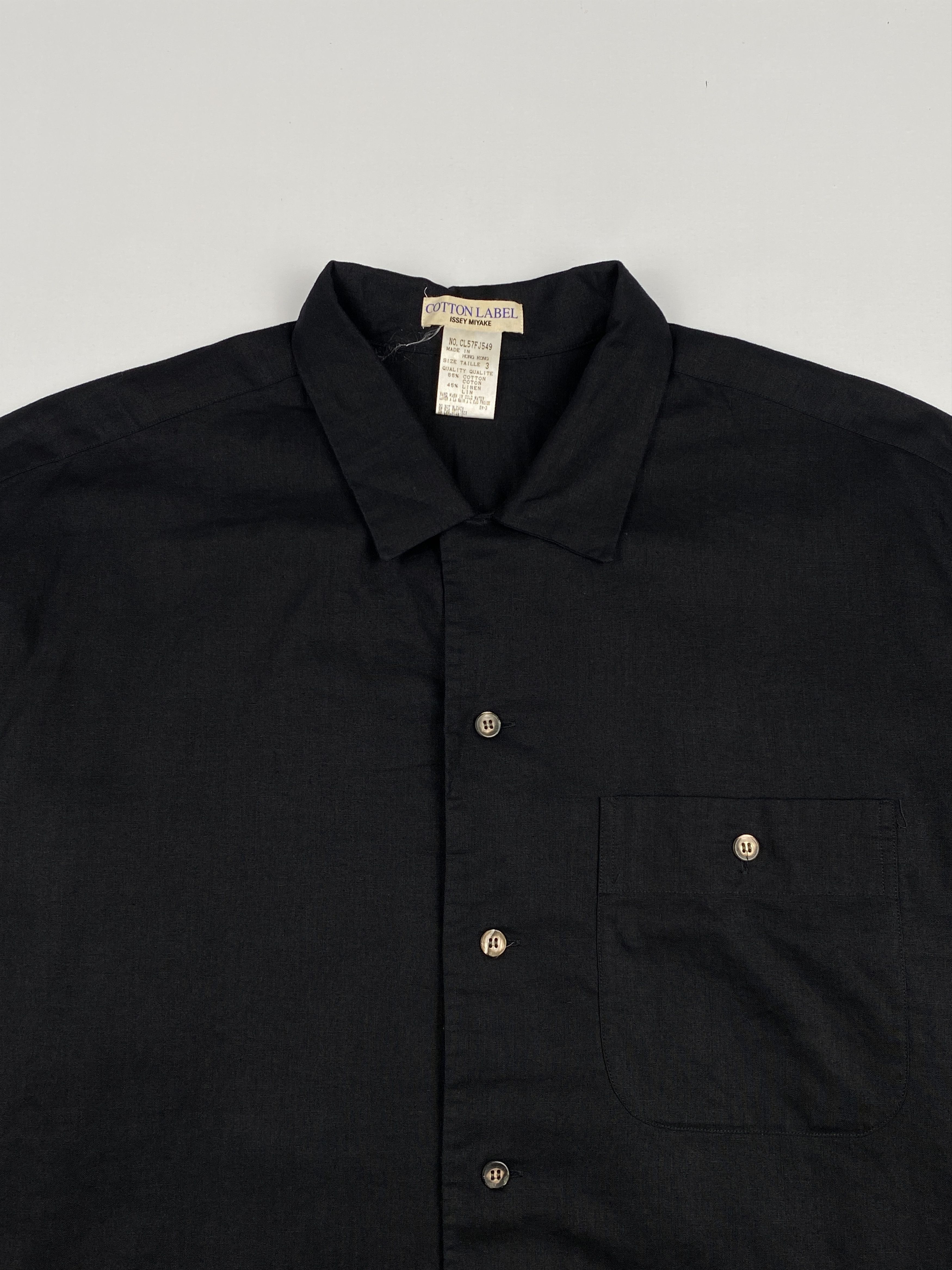 Issey Miyake Cotton Label Line Short Sleeves Polo Size US L / EU 52-54 / 3 - 3 Thumbnail