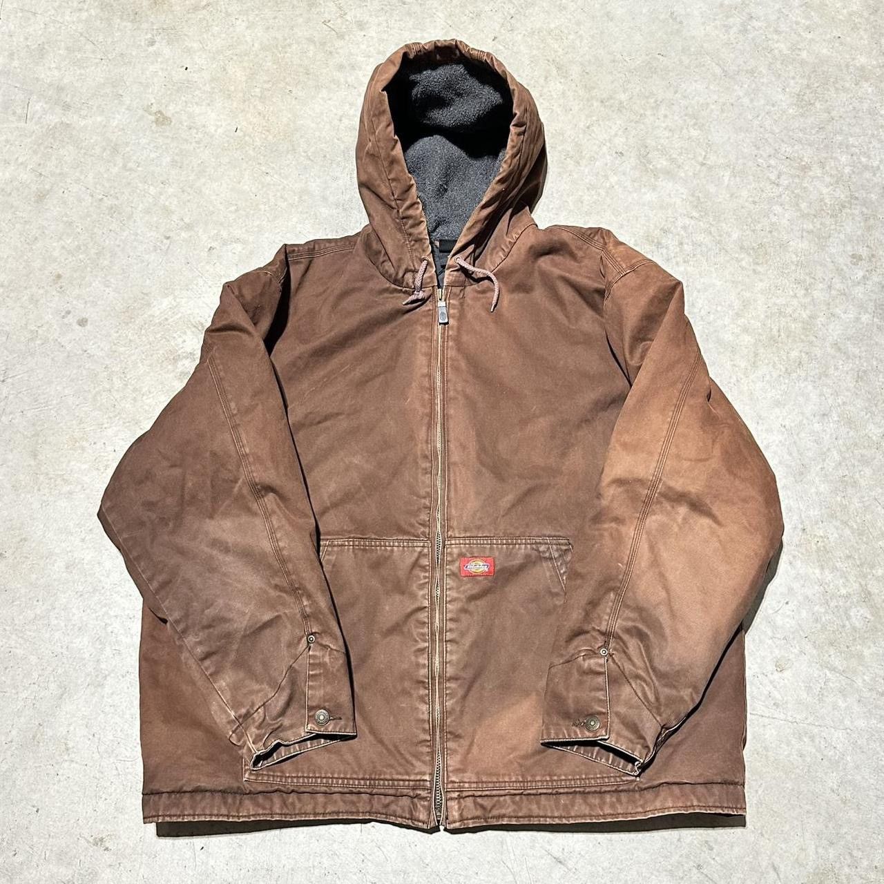 Dickies Brown Dickies work jacket with hood 3XL Size US XXL / EU 58 / 5 - 1 Thumbnail