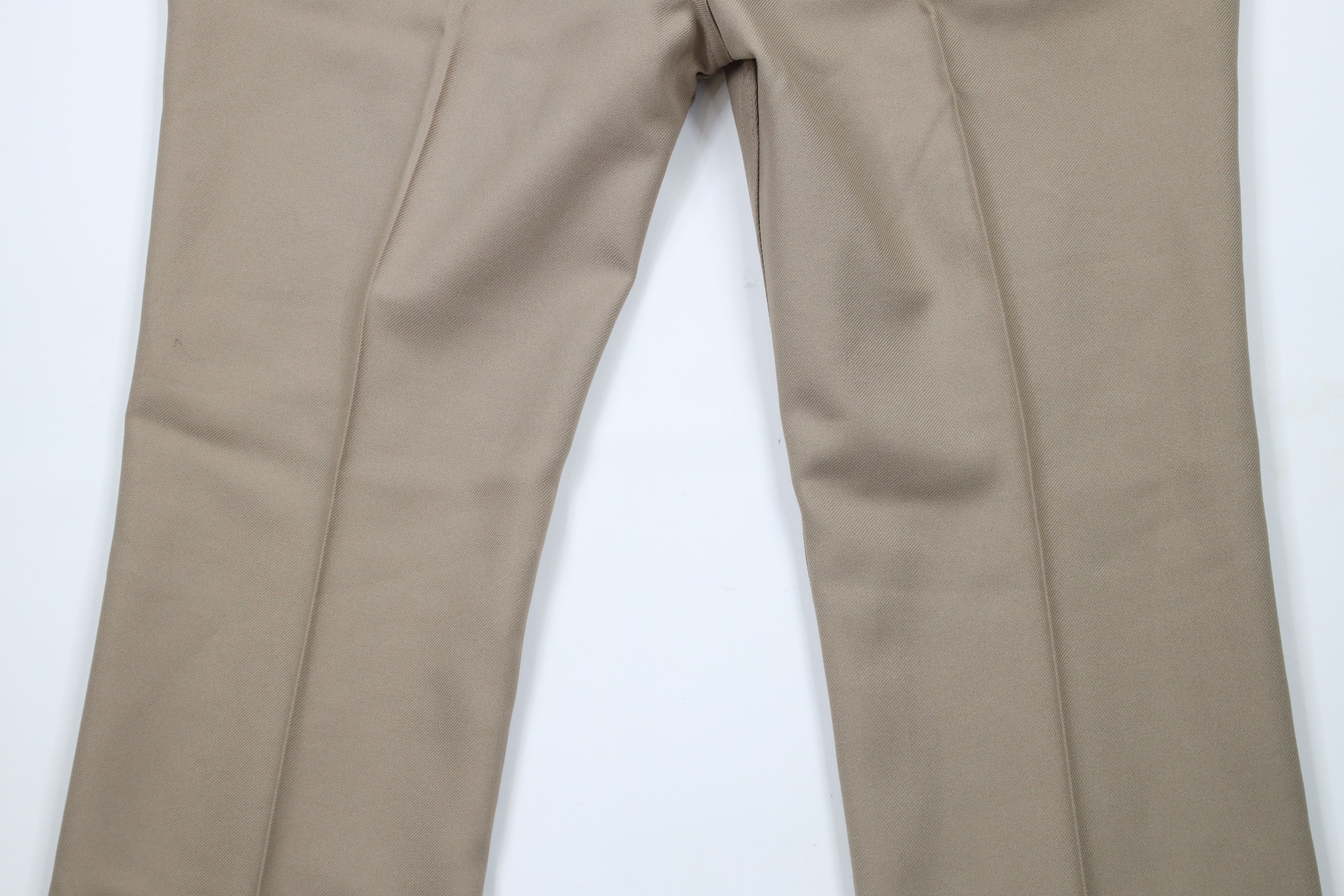 Vintage × Wrangler Deadstock Vintage 90s Wrangler Knit Wide Leg Pants Beige USA Size US 44 / EU 60 - 12 Thumbnail
