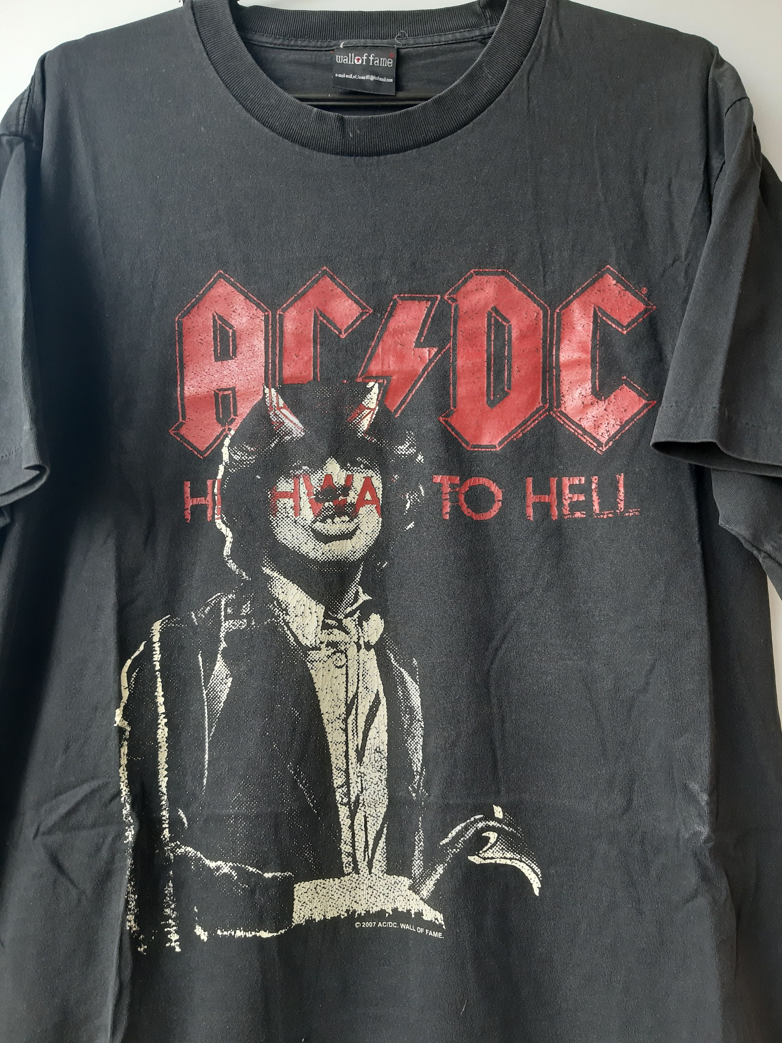 AC/DC × Vintage Vintage AC/DC Highway to Hell 2007 shirt Size US XL / EU 56 / 4 - 2 Thumbnail