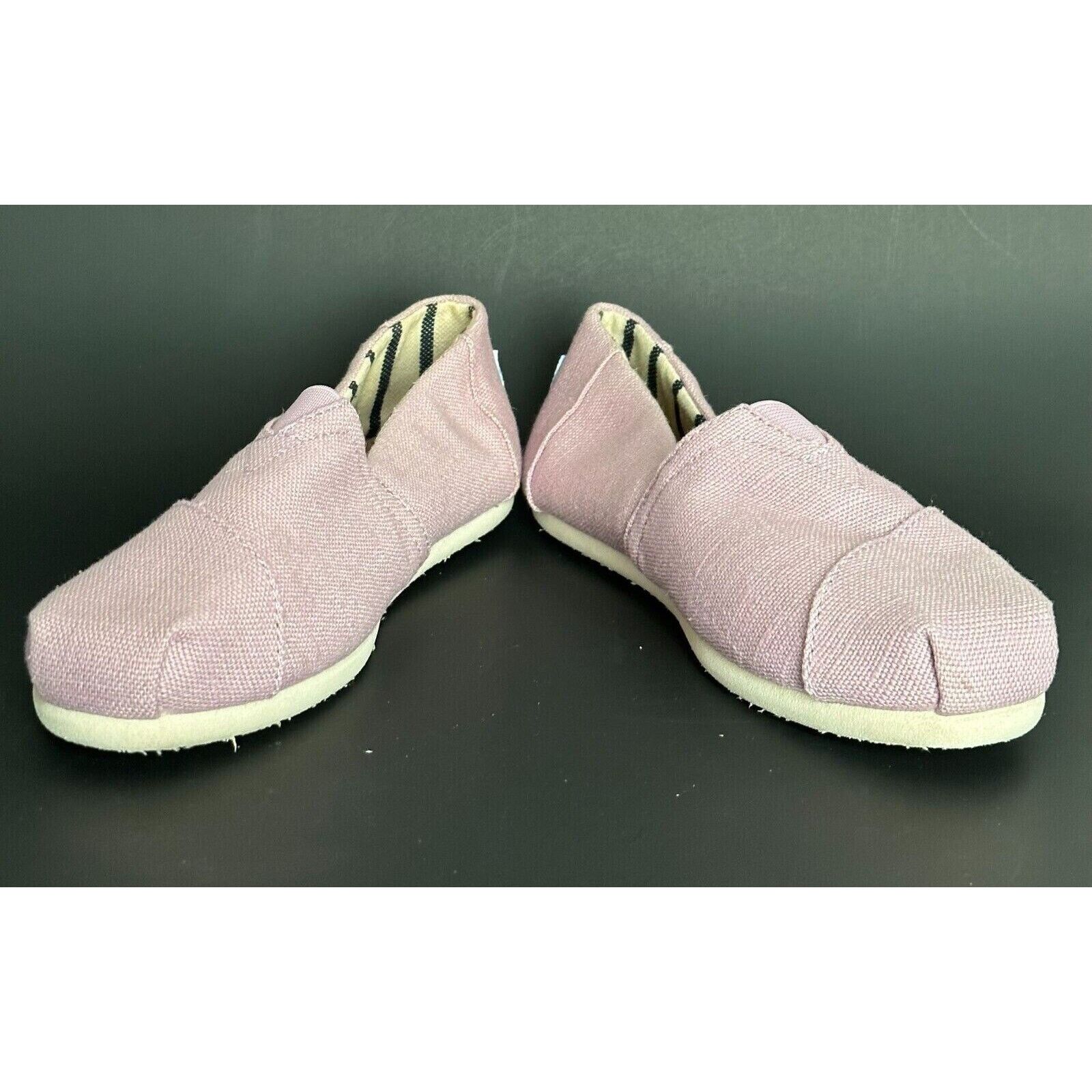 Toms TOMS Shoes Slip On, Light Purple Womens Size 6M Boat Shoe Size US 9 / IT 39 - 2 Thumbnail