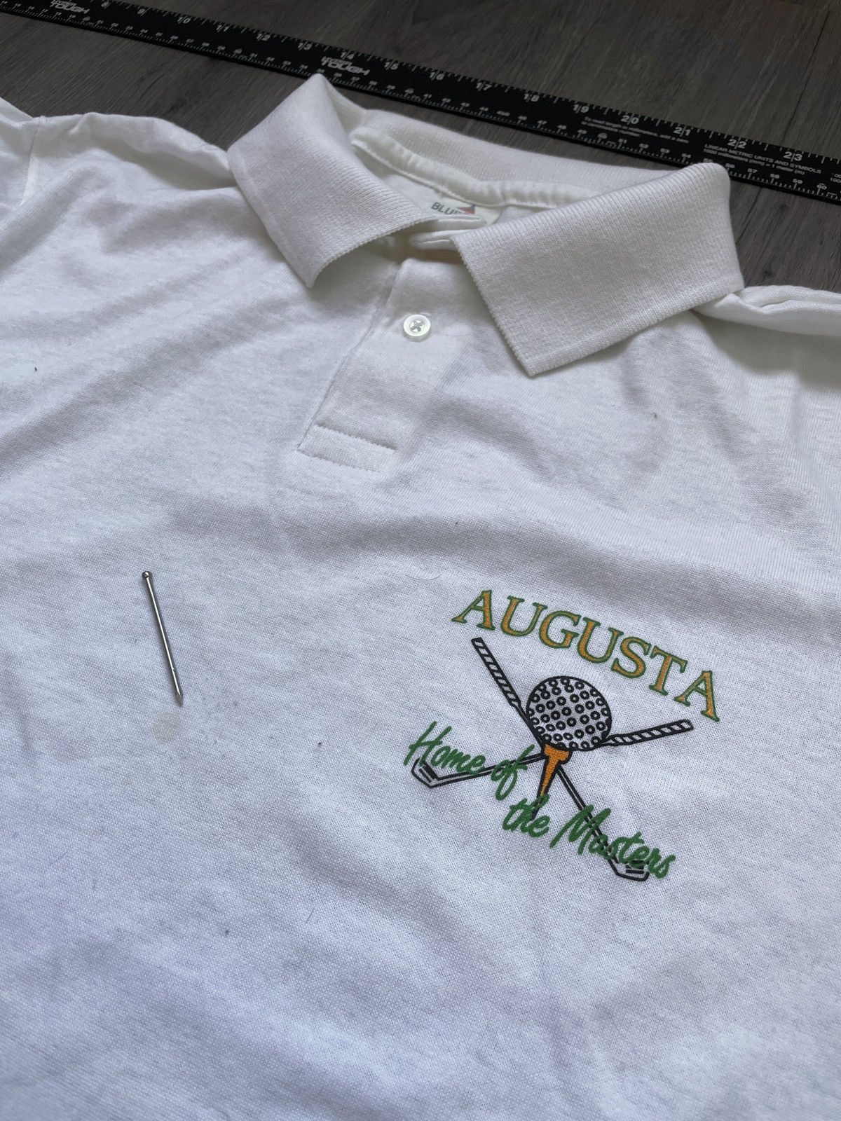 Vintage Vintage Augusta “Home of the Masters” Polo Shirt (Sz. XL) Size US XL / EU 56 / 4 - 3 Thumbnail