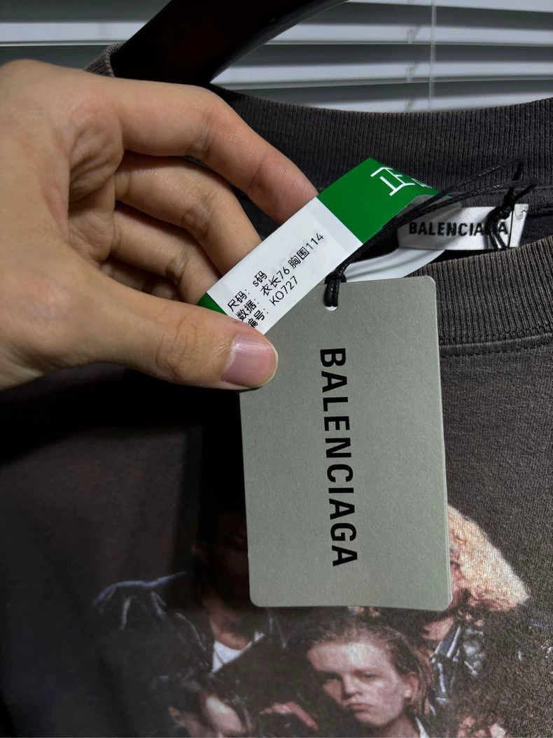 Balenciaga Balenciaga short sleeved mud dyed washed gray Speed Hunter Size US S / EU 44-46 / 1 - 4 Thumbnail