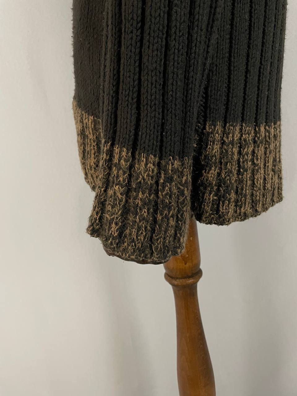 Dolce & Gabbana Dolce&Gabbana Sweater Brown Zip Wool Size US XL / EU 56 / 4 - 6 Thumbnail