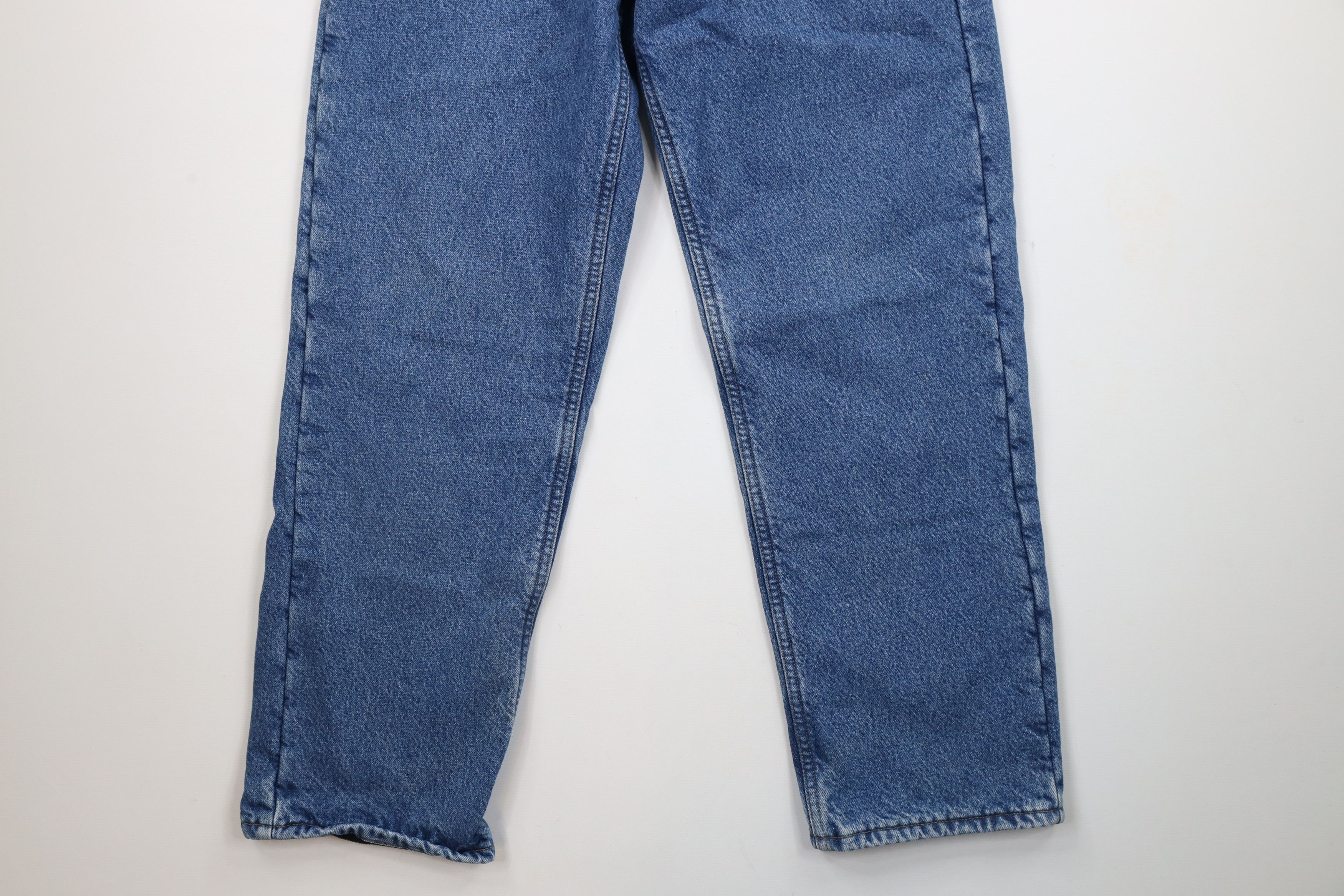 Carhartt × Vintage Vintage Carhartt Spell Out Heavyweight Fleece Lined Jeans Size US 32 / EU 48 - 5 Thumbnail