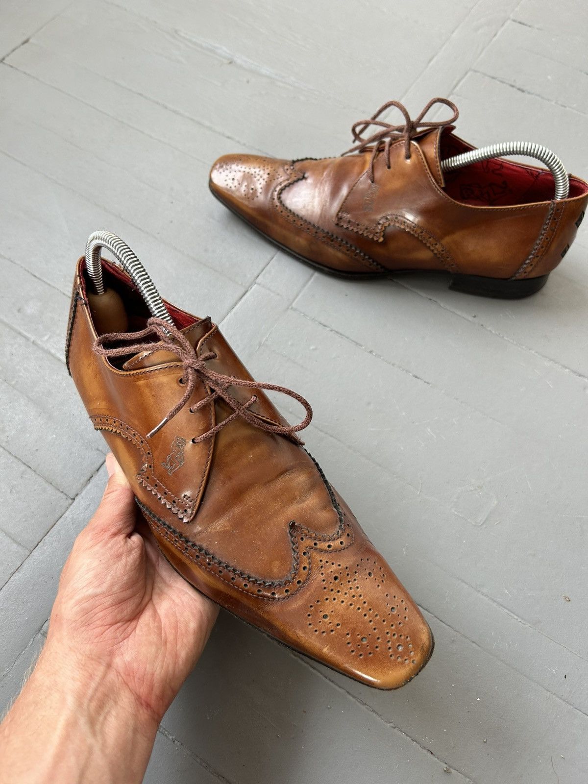 Jeffery West Jeffery West leather shoes vintage Size US 9 / EU 42 - 4 Thumbnail